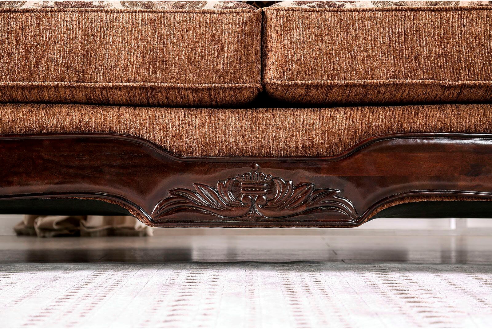 Tilde Chenille Fabric Loveseat