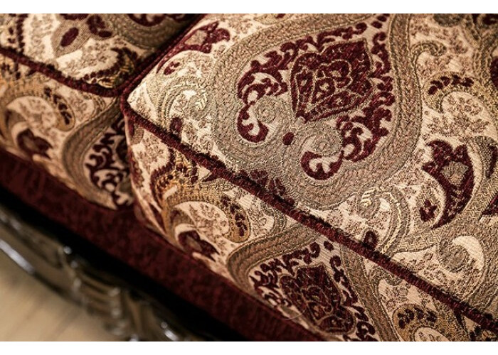 Matteo Fabric/Wood Living Room Set