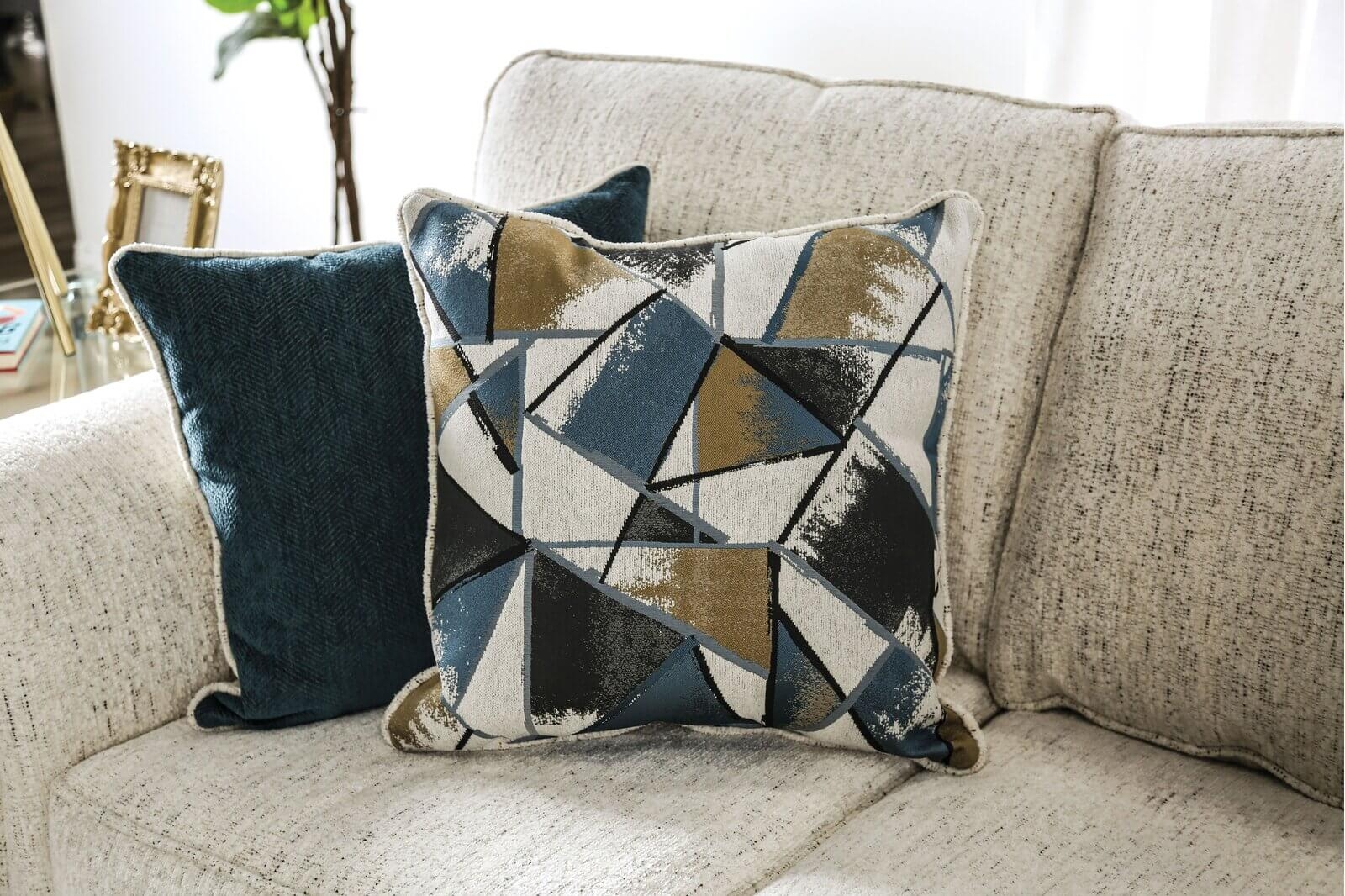 Delgada Chenille Fabric Sofa