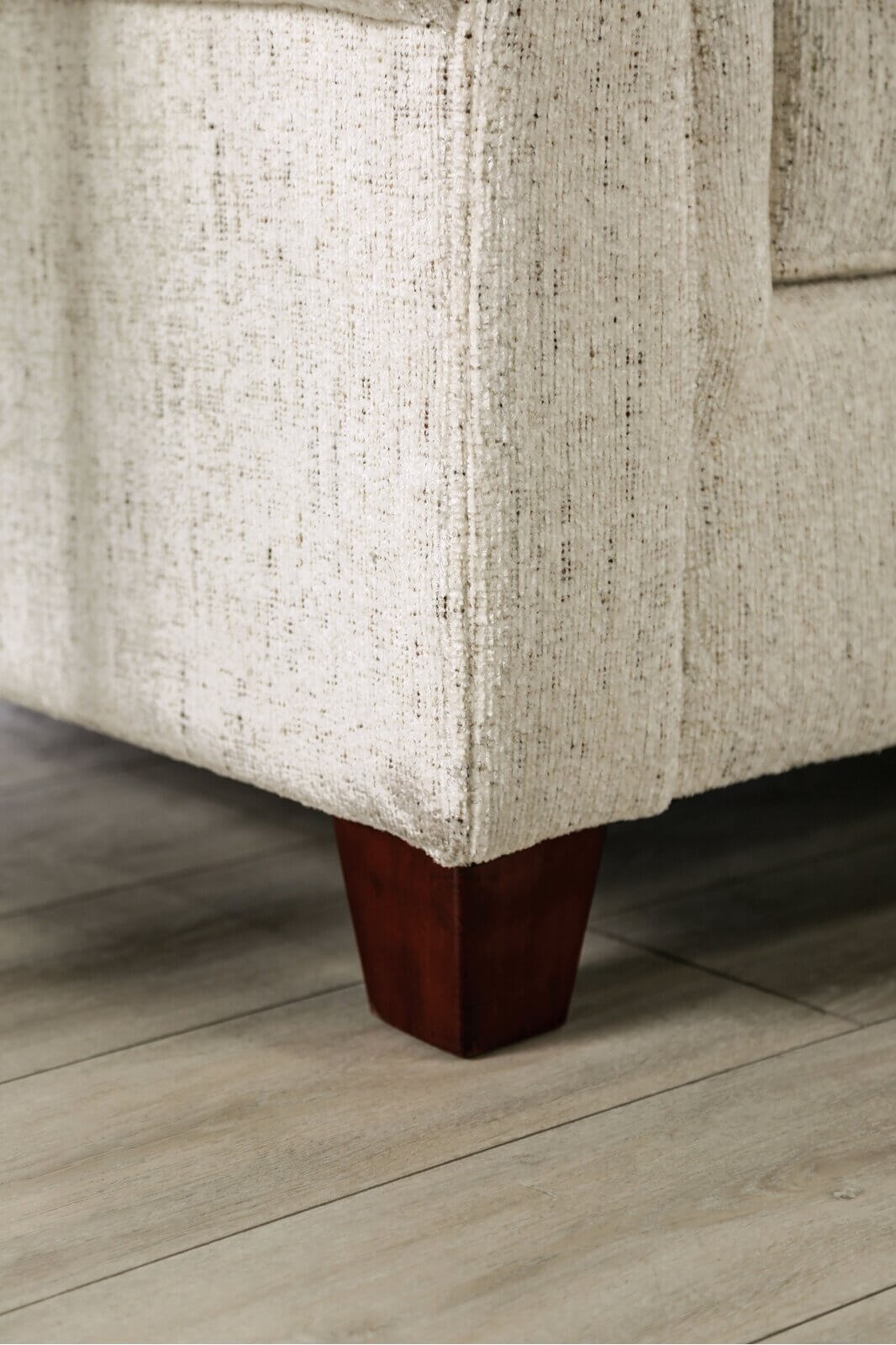 Delgada Chenille Fabric Sofa