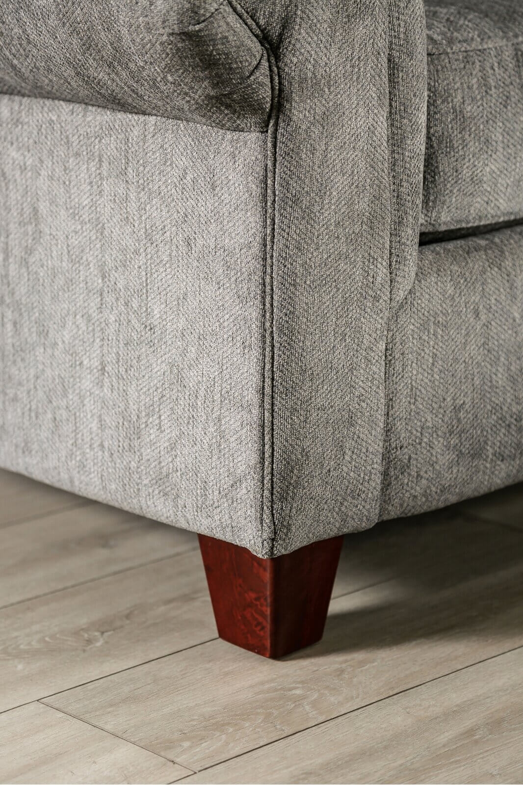 Delgada Chenille Fabric Sofa
