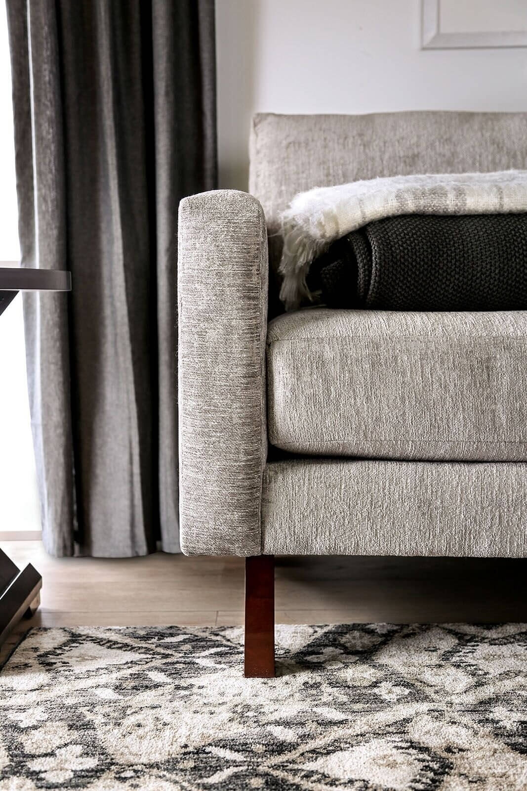 Harlech Chenille Fabric Chair