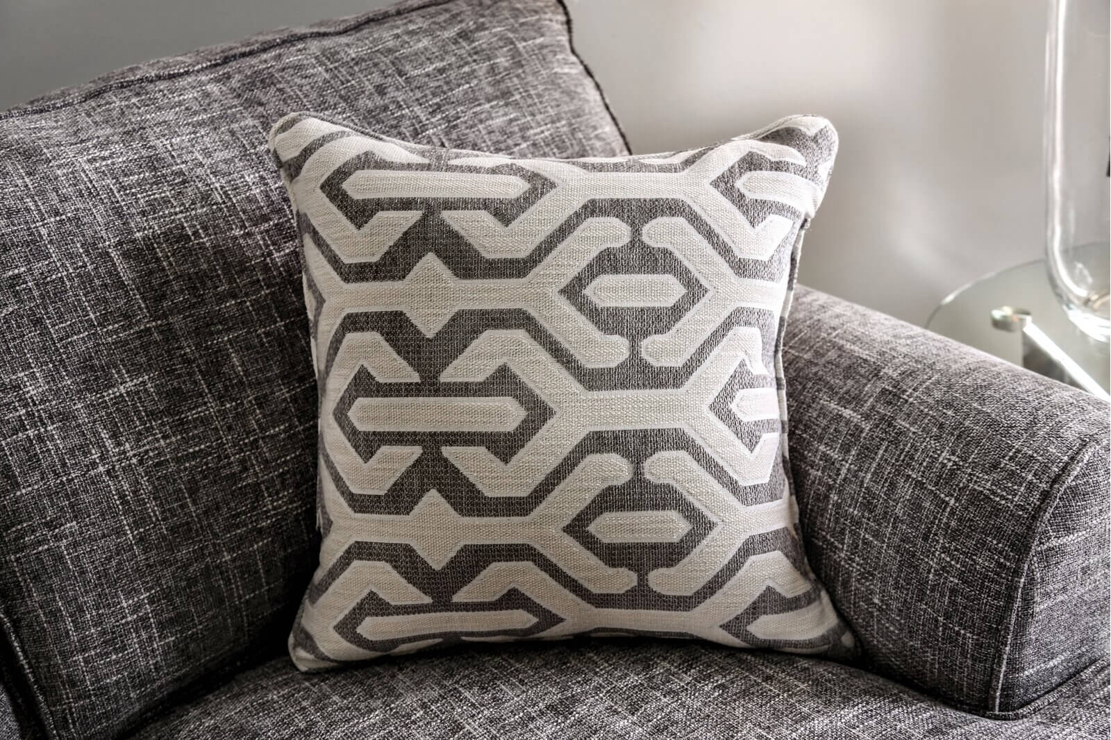 Pierpont Fabric Curved Sofa
