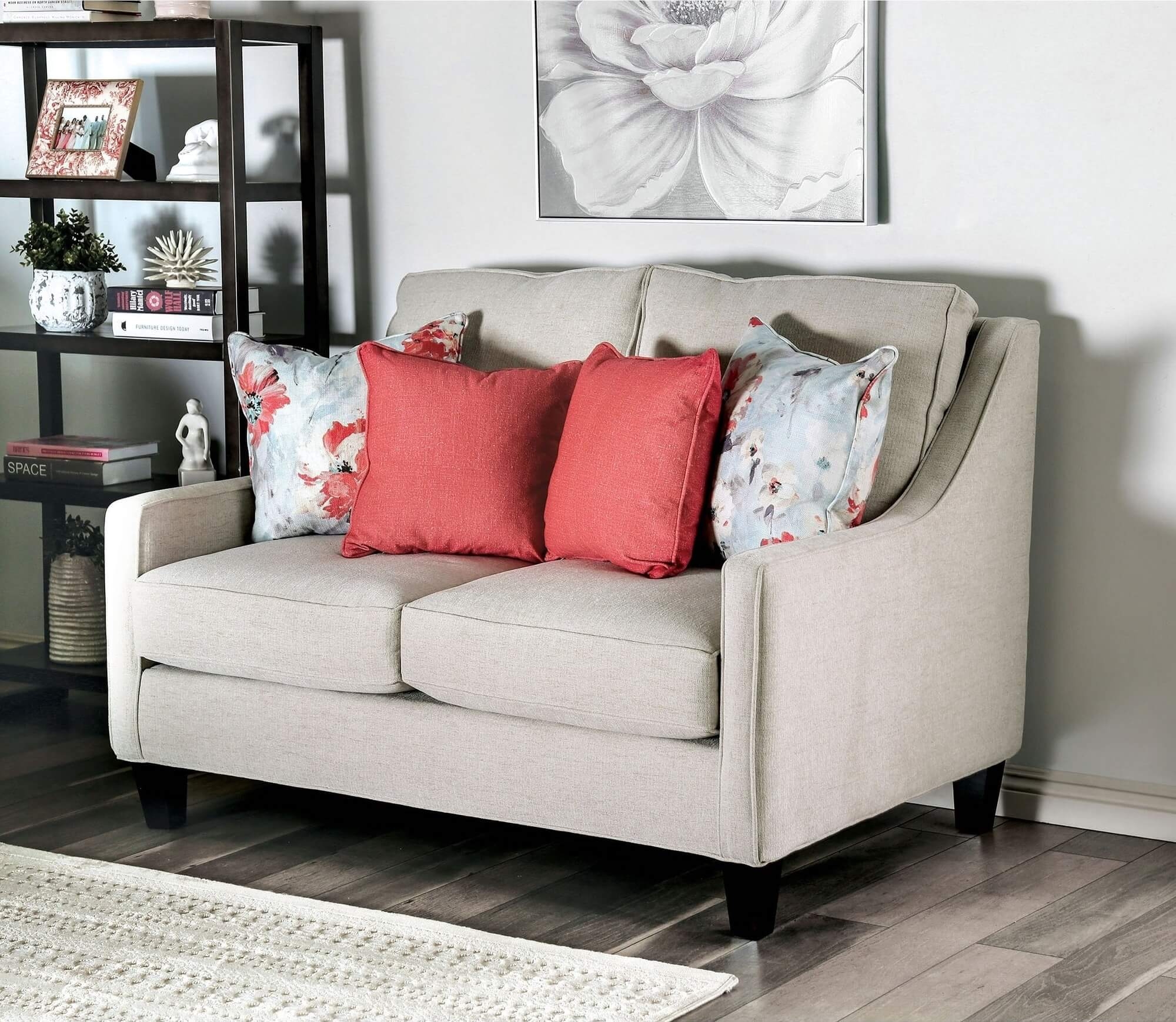 Nadene Chenille Fabric Loveseat