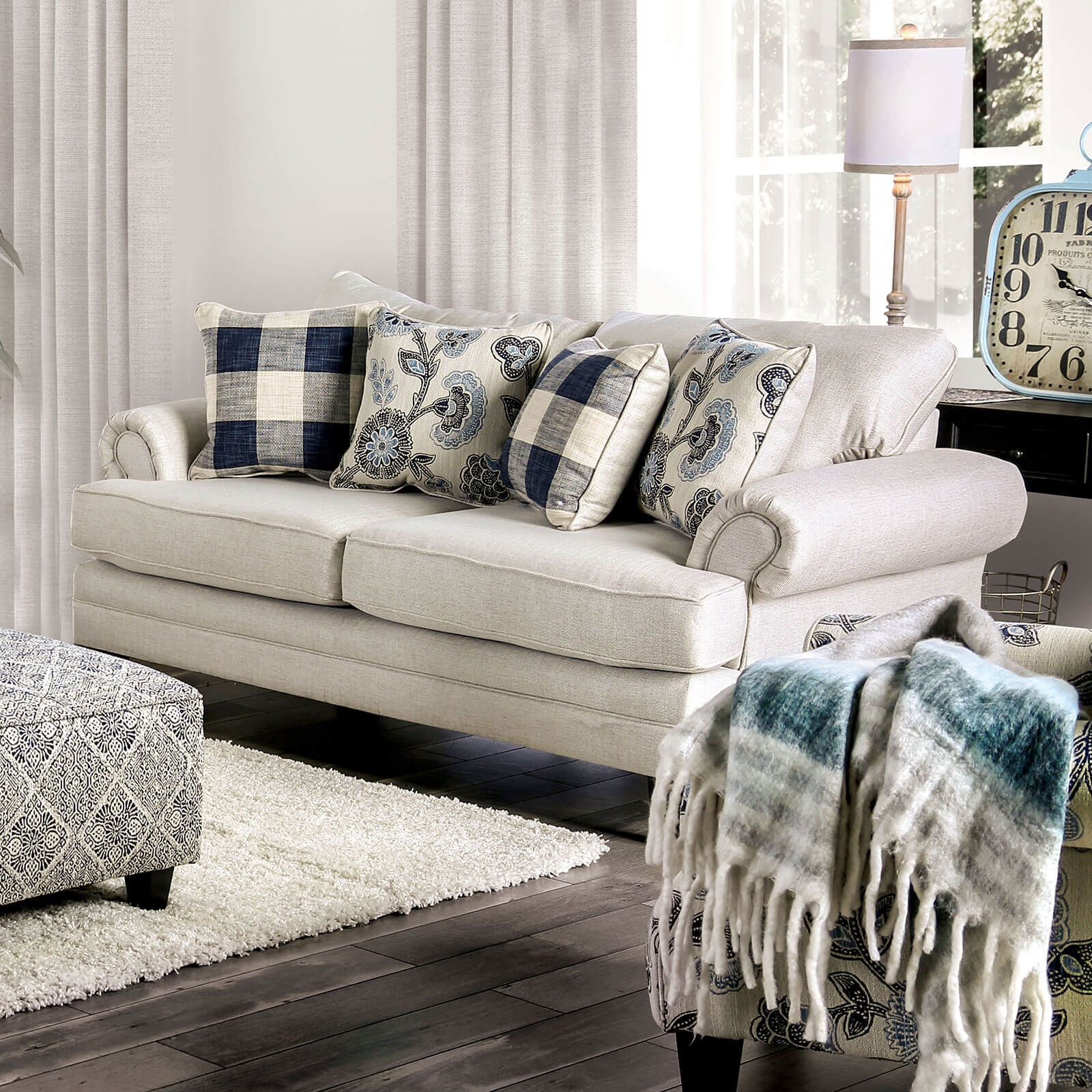 Nash Fabric Living Room Set