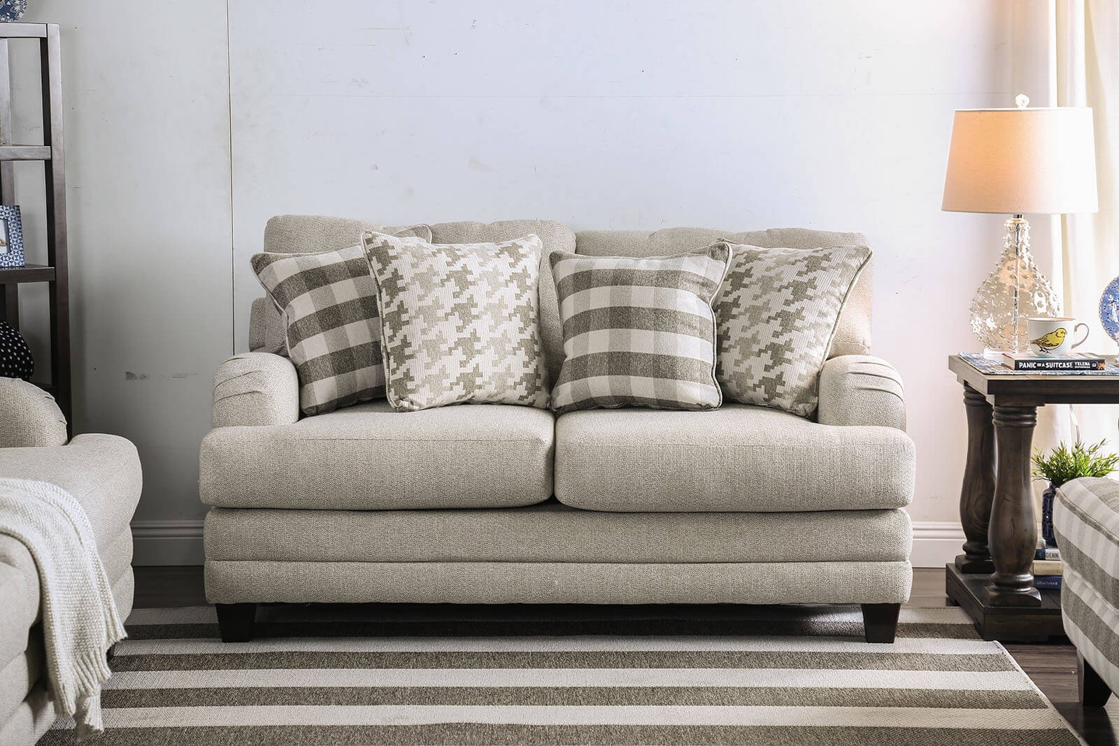 Christine Fabric Living Room Set