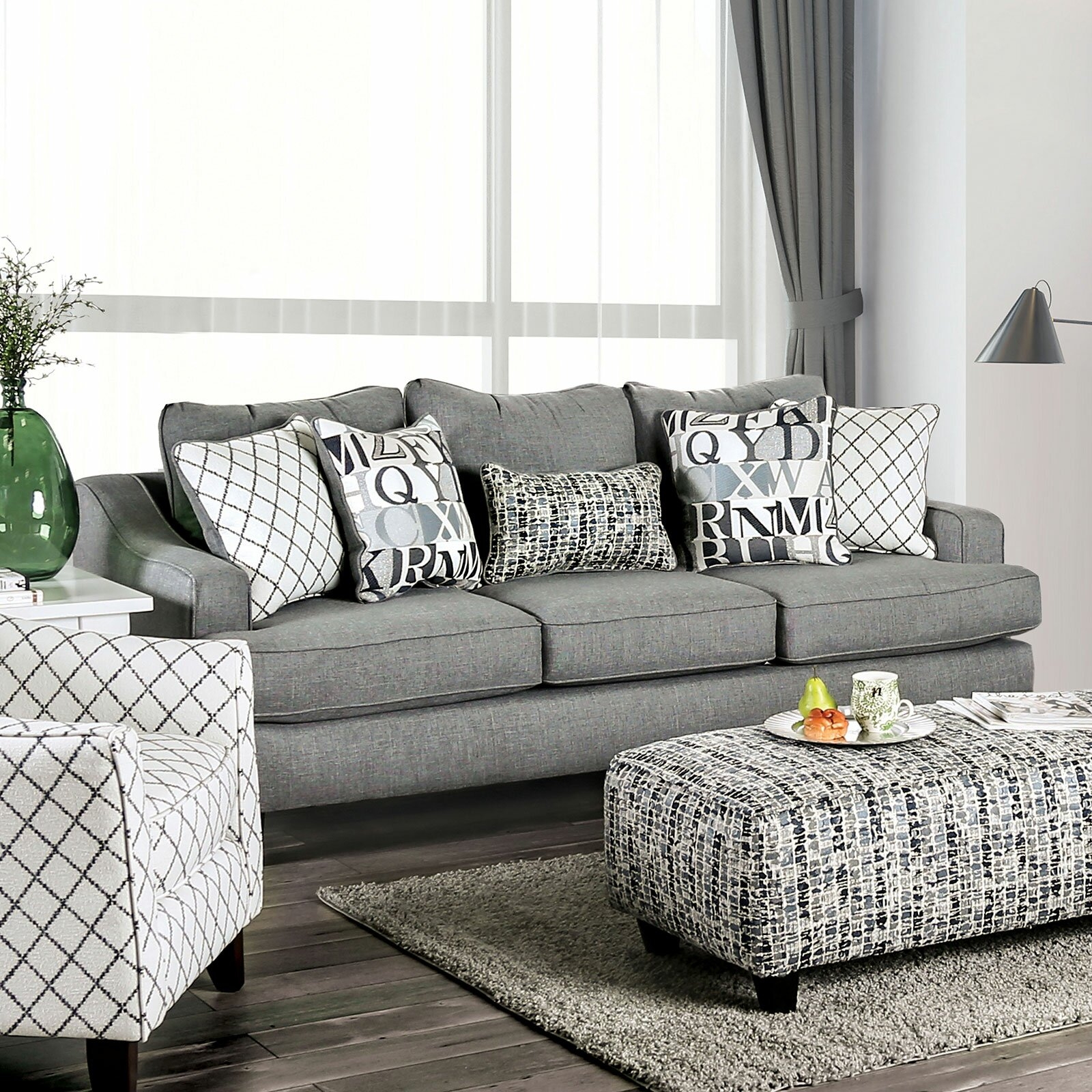 Verne Linen Fabric Sofa