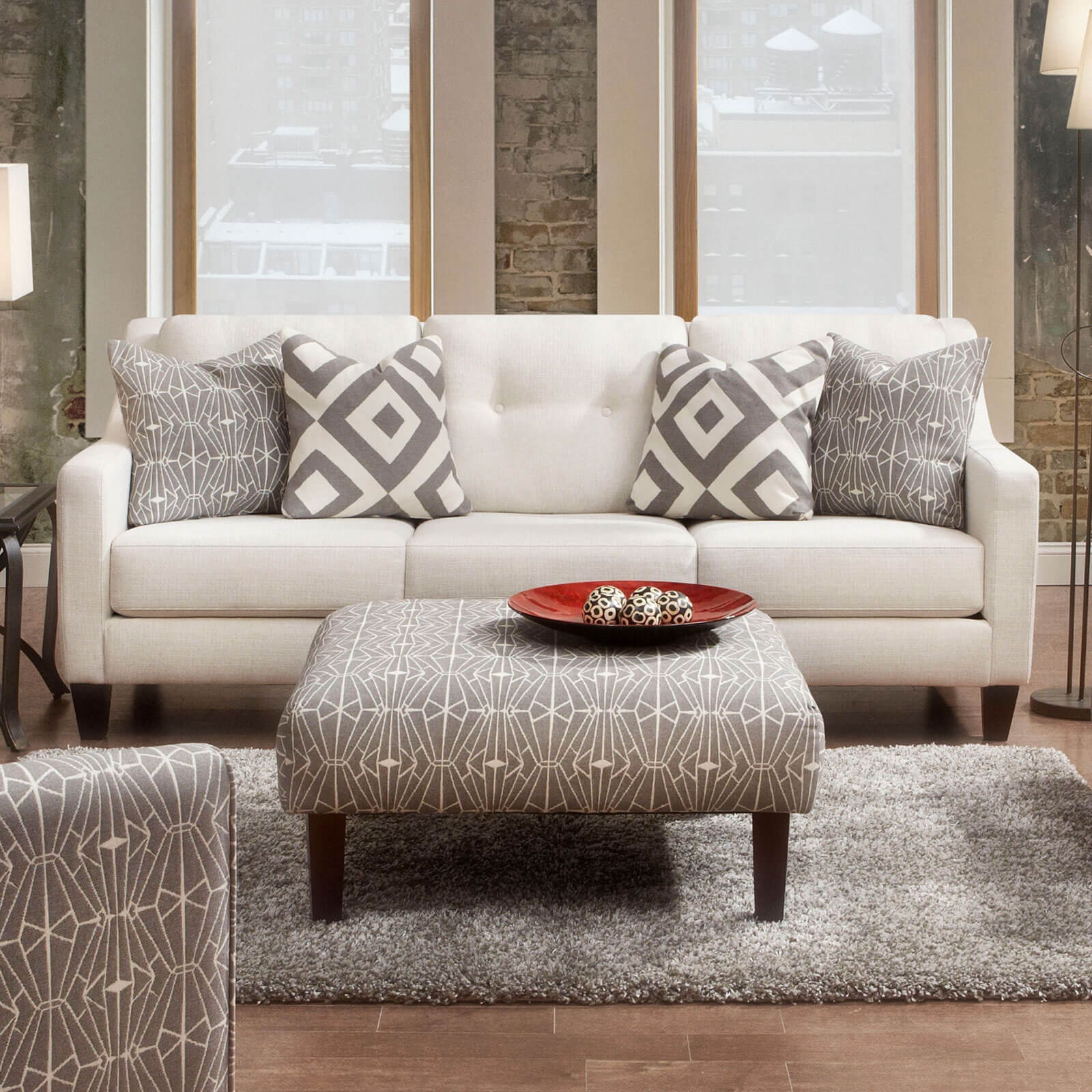 Parker Fabric Living Room Set