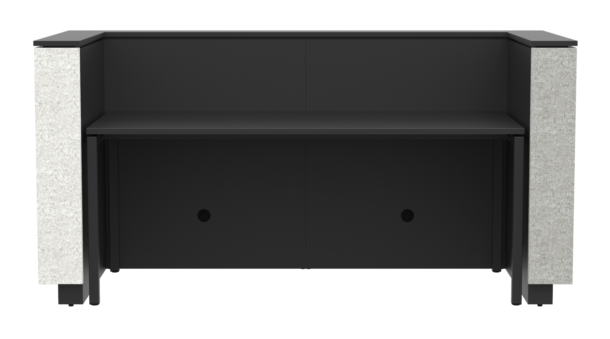 NARBUTAS Domino 87" Reception Desk Table
