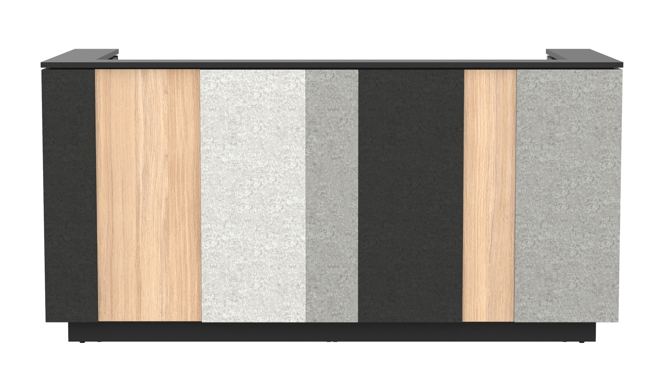 Domino 87" Reception Desk by NARBUTAS