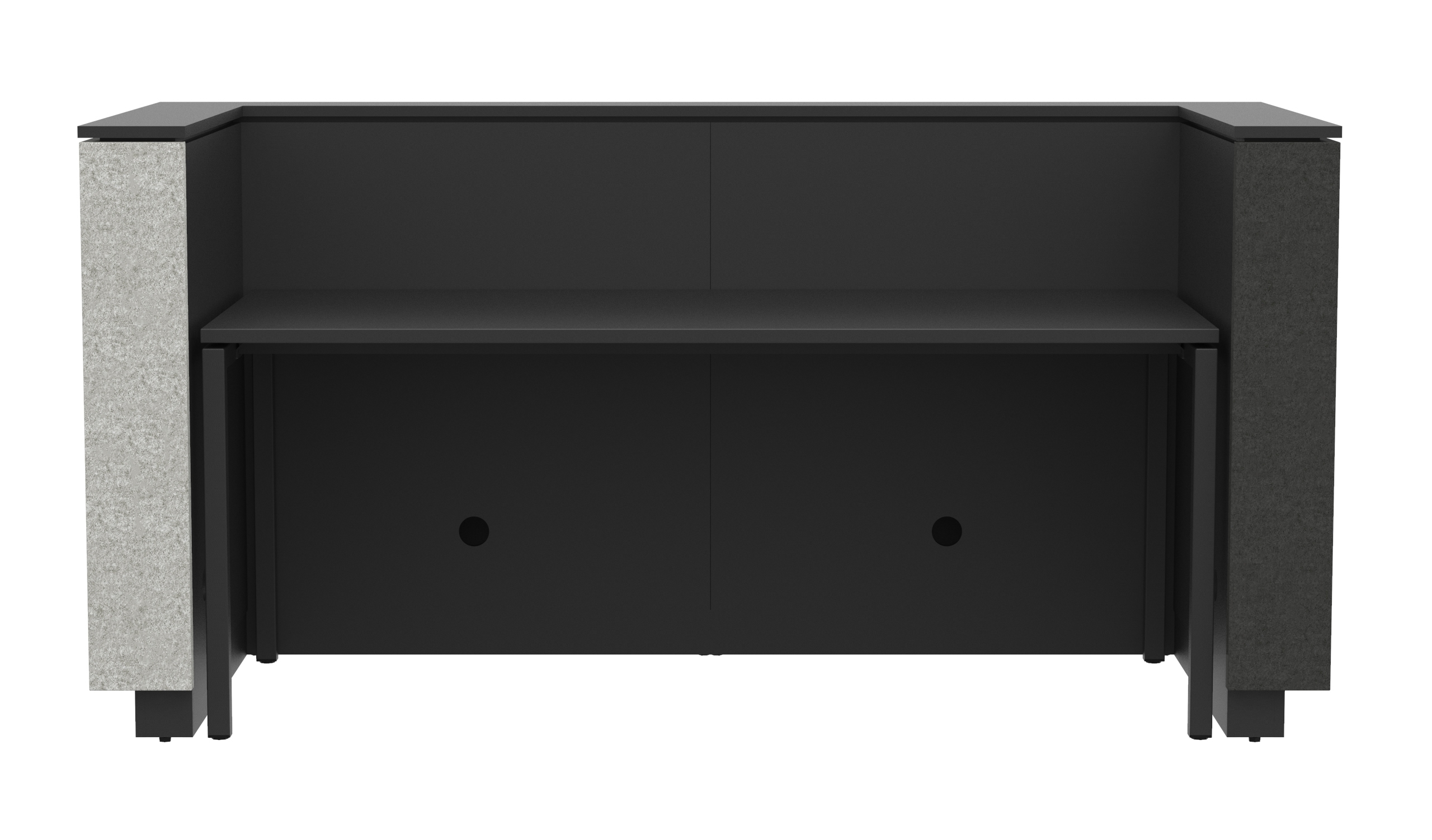 Domino 87" Reception Desk Table by NARBUTAS