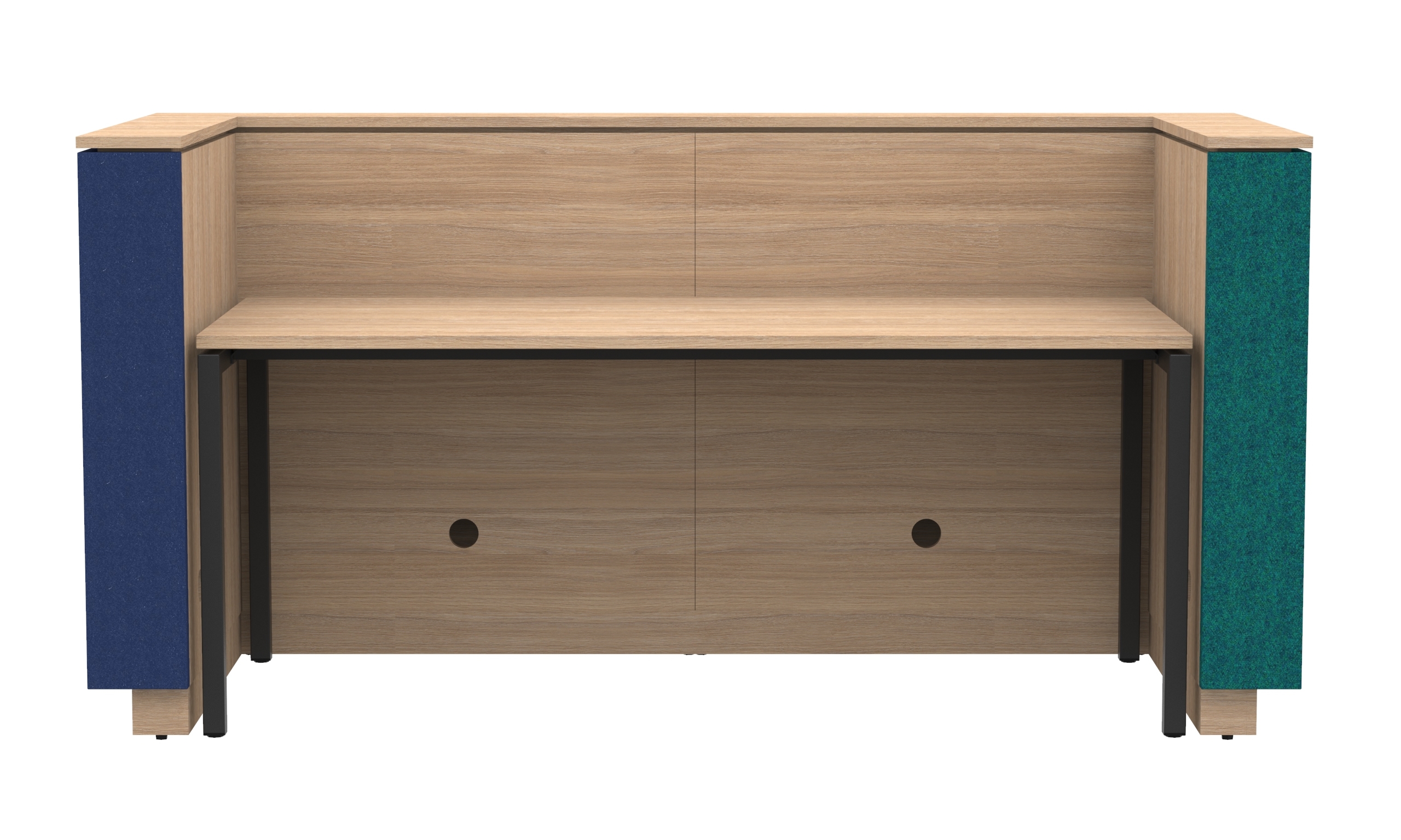 Domino 87" Reception Desk Table by NARBUTAS