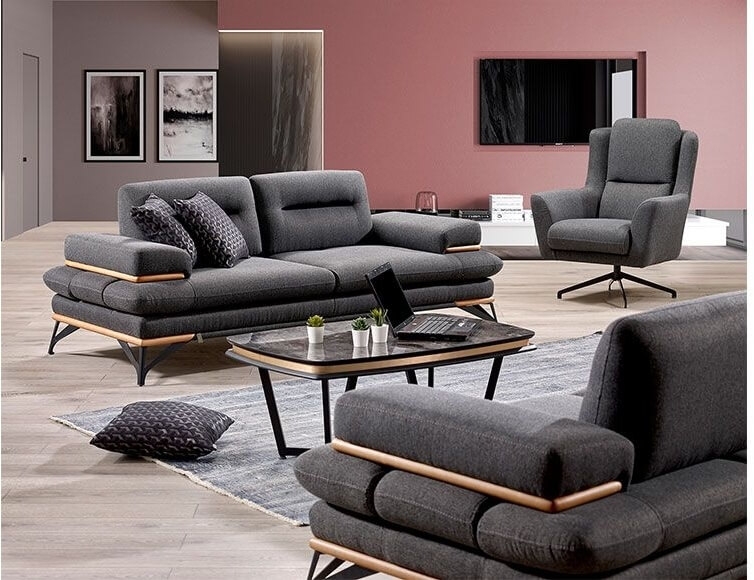 Smart Fabric Living Room Set