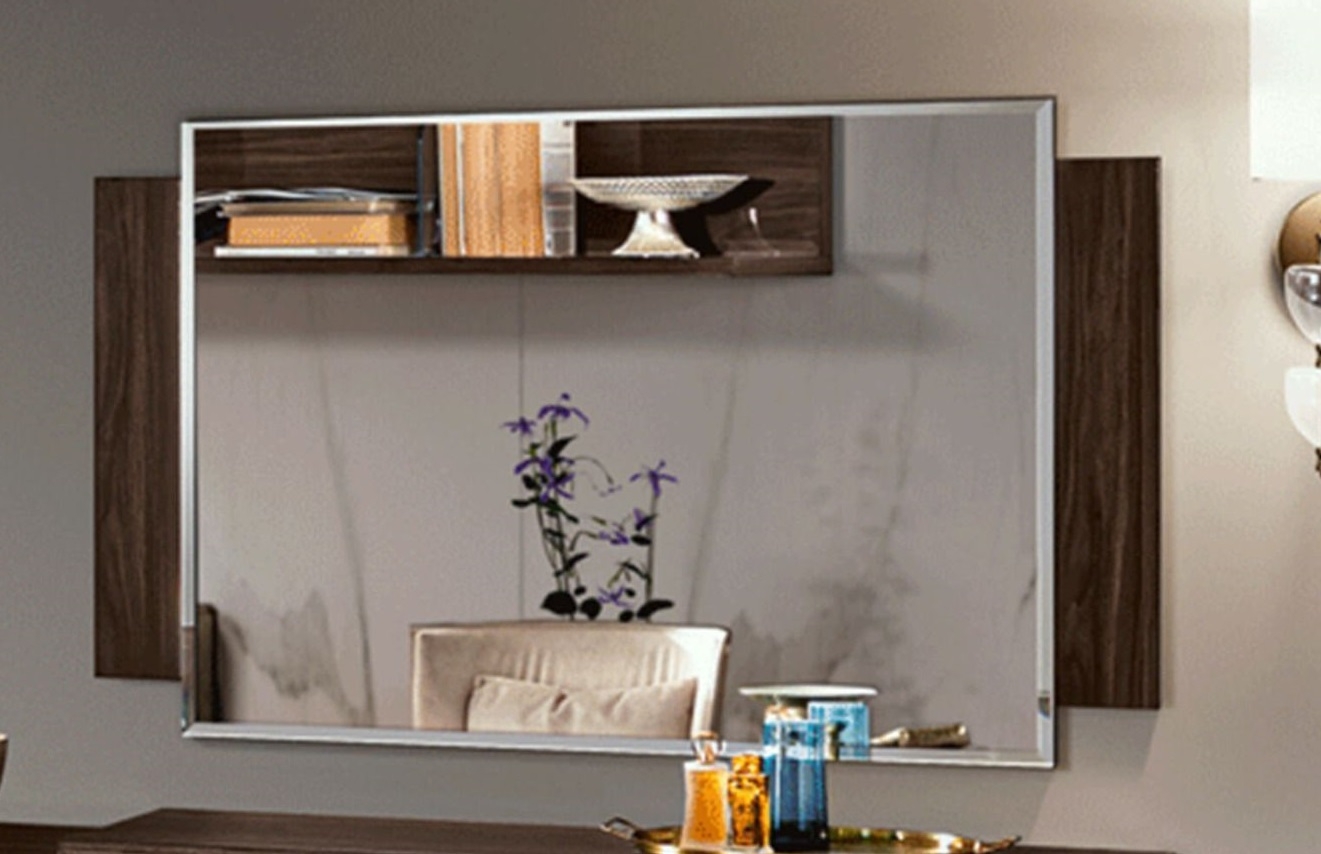 Smart/Volare Wood Rectangular Mirror