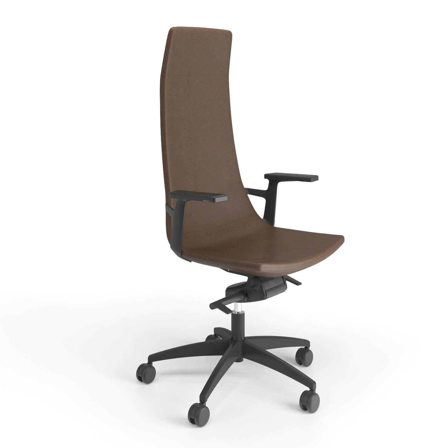 North Cape Executive Brown Chair Polyamide Armrests