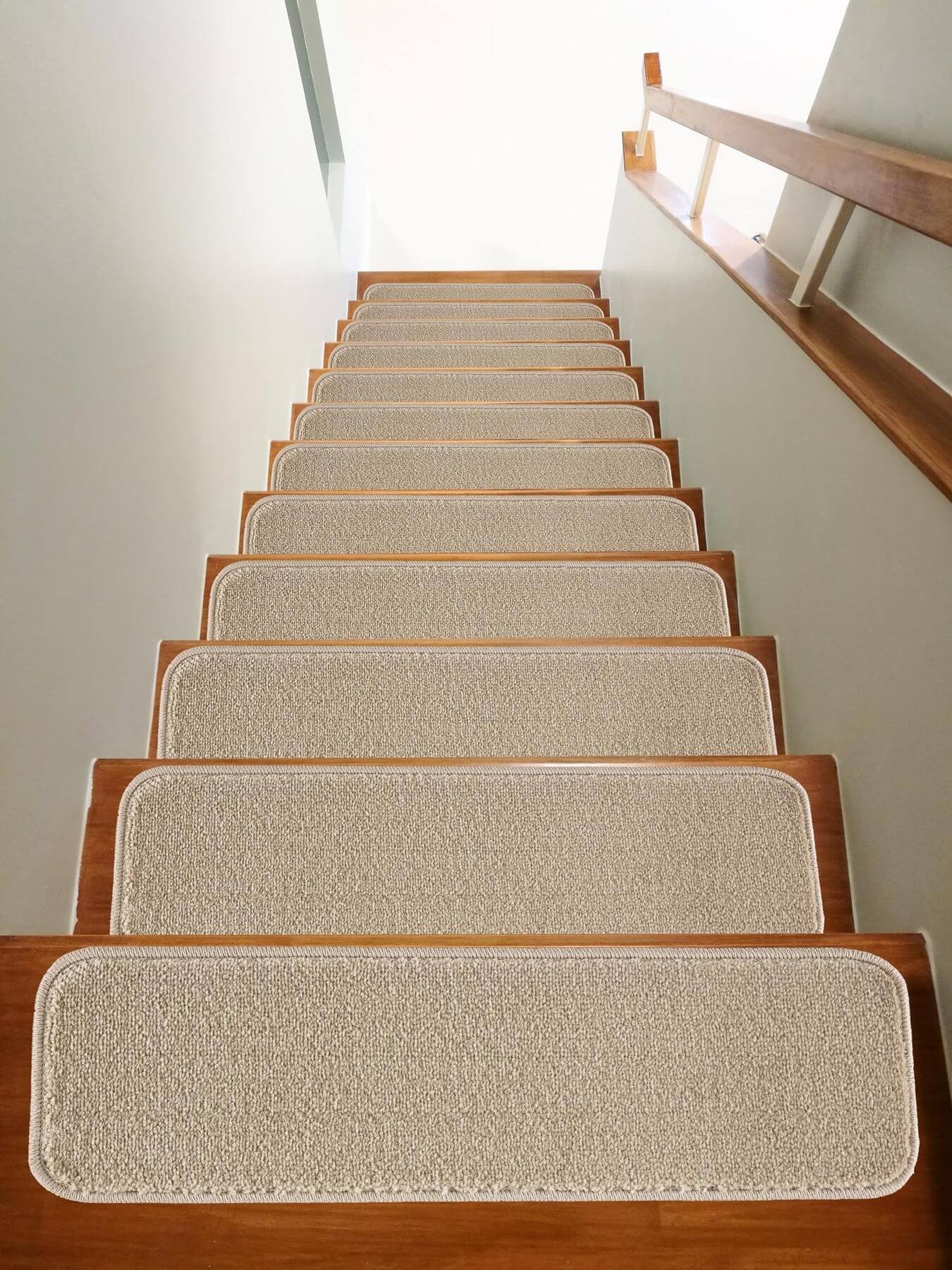 Solo SO01-102 Stair Treads 8.5" x 30" Rug (Set of 13)