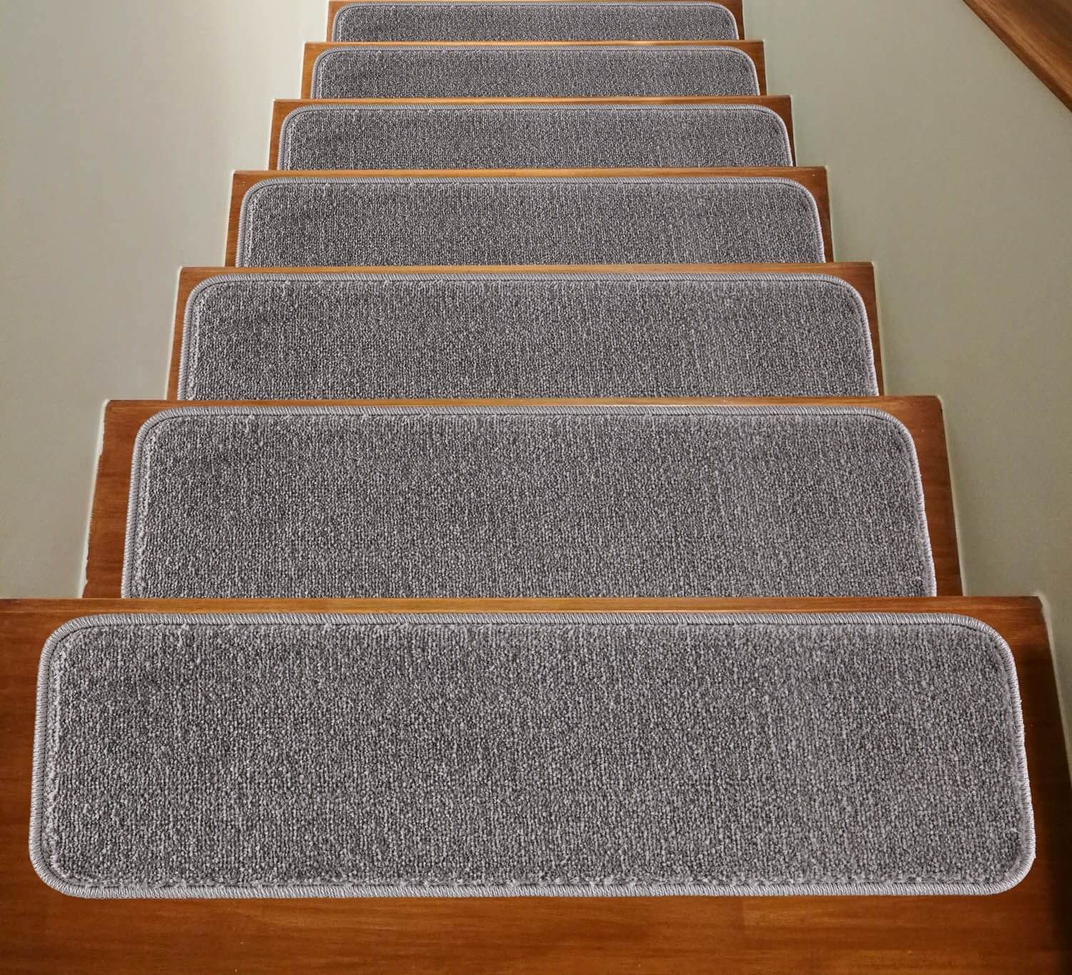 Solo SO01-103 Stair Treads 8.5" x 30" Rug (Set of 7)