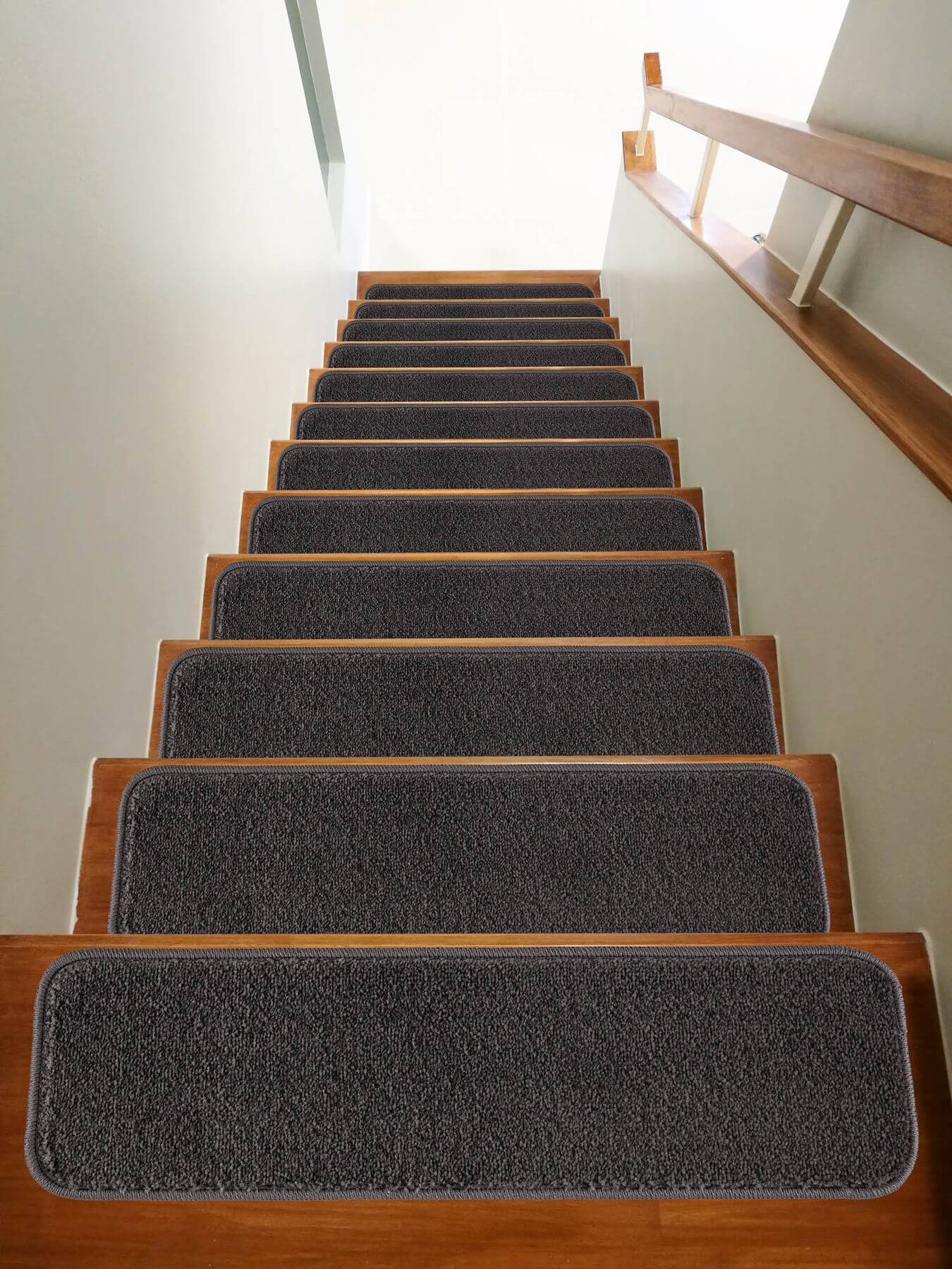 Solo SO01-110 Stair Treads 8.5" x 26" Rug (Set of 13)
