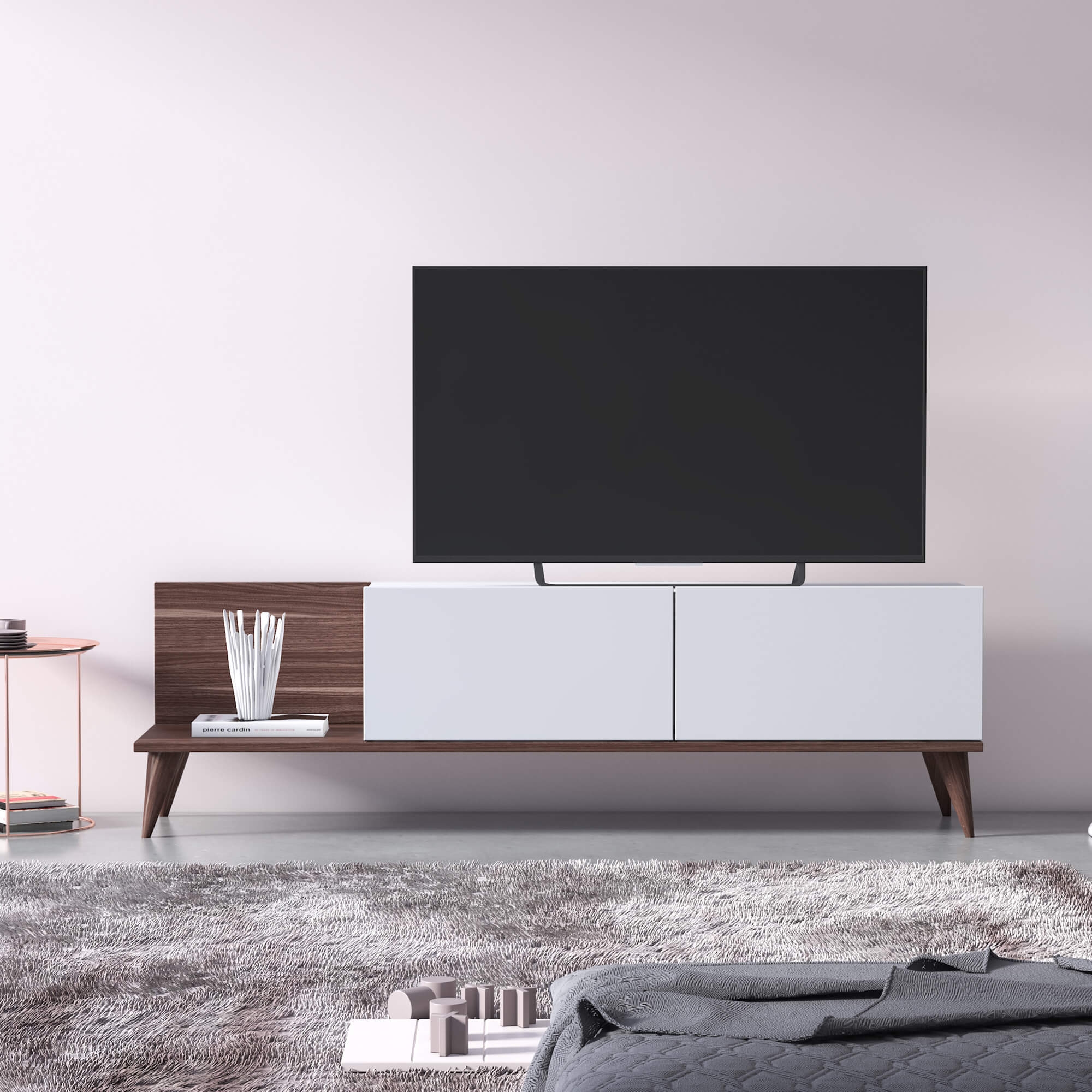 Soho Modern Contemporary TV Unit with Drawers