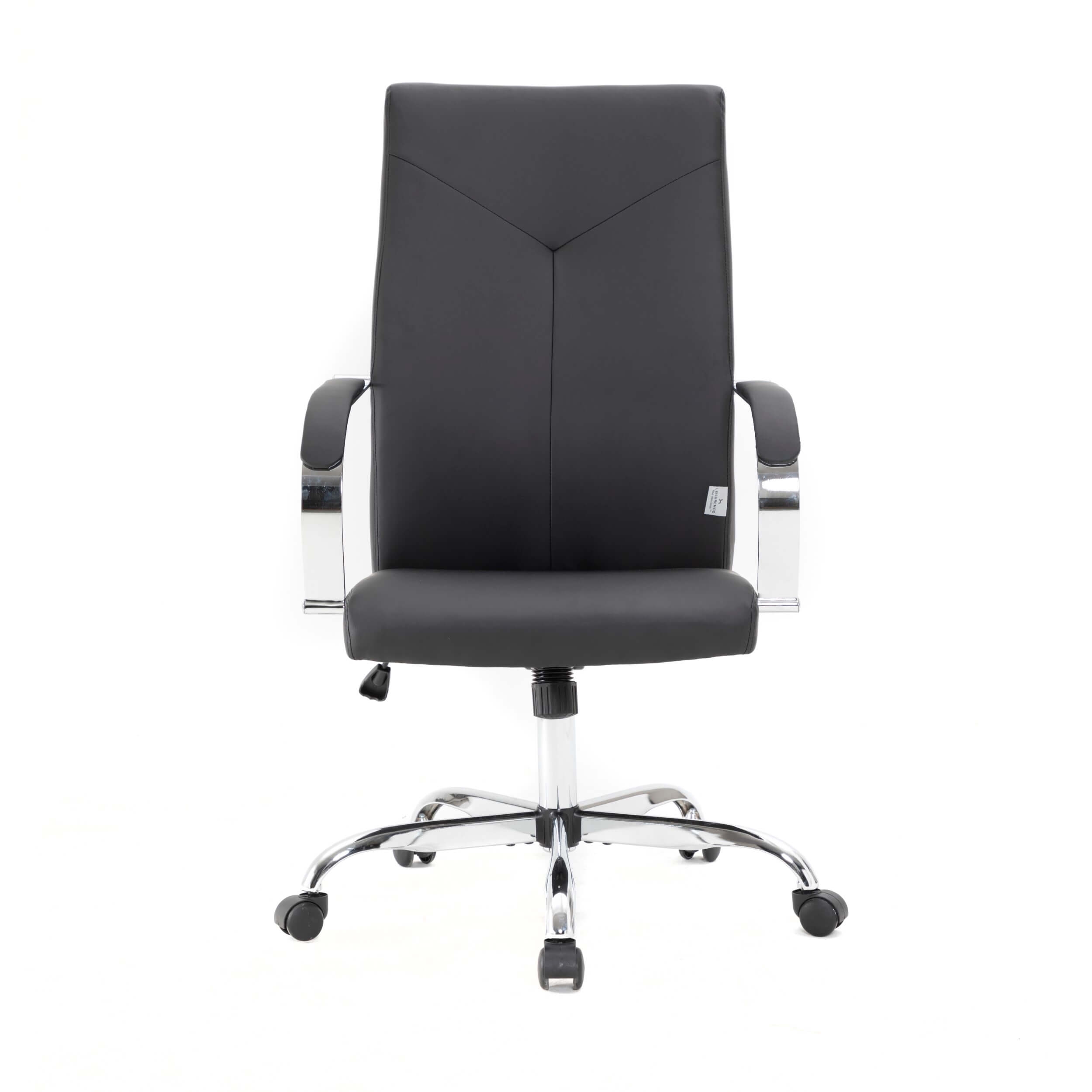 Sonora High-Back Tall Adjustable Height Swivel Leather Conference Office Chair