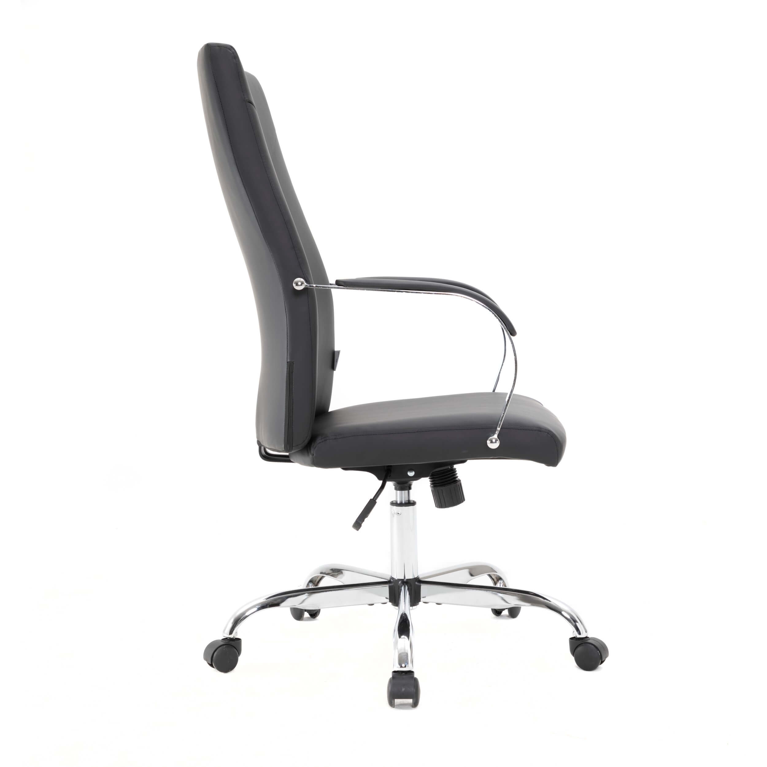 Sonora High-Back Tall Adjustable Height Swivel Leather Conference Office Chair