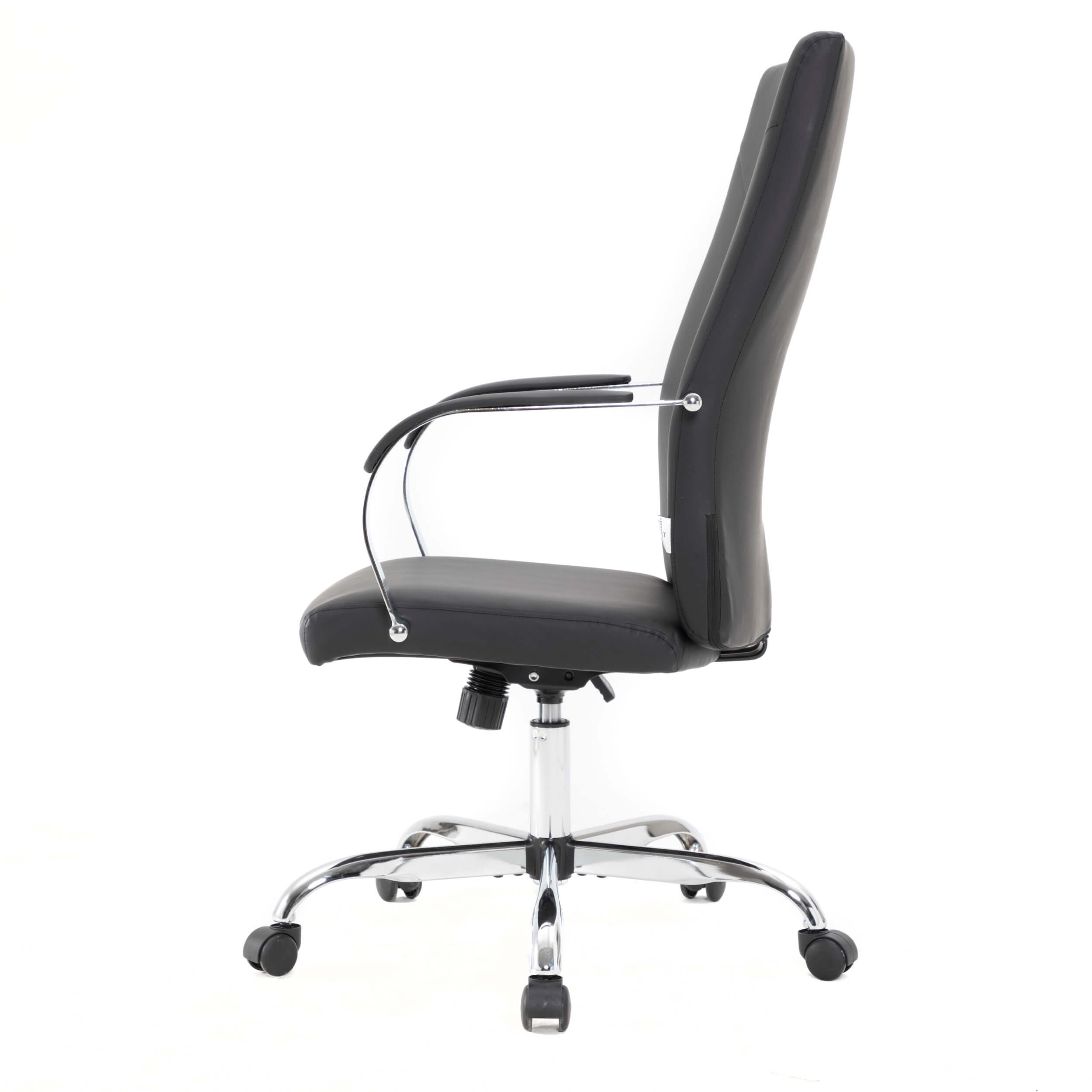 Sonora High-Back Tall Adjustable Height Swivel Leather Conference Office Chair