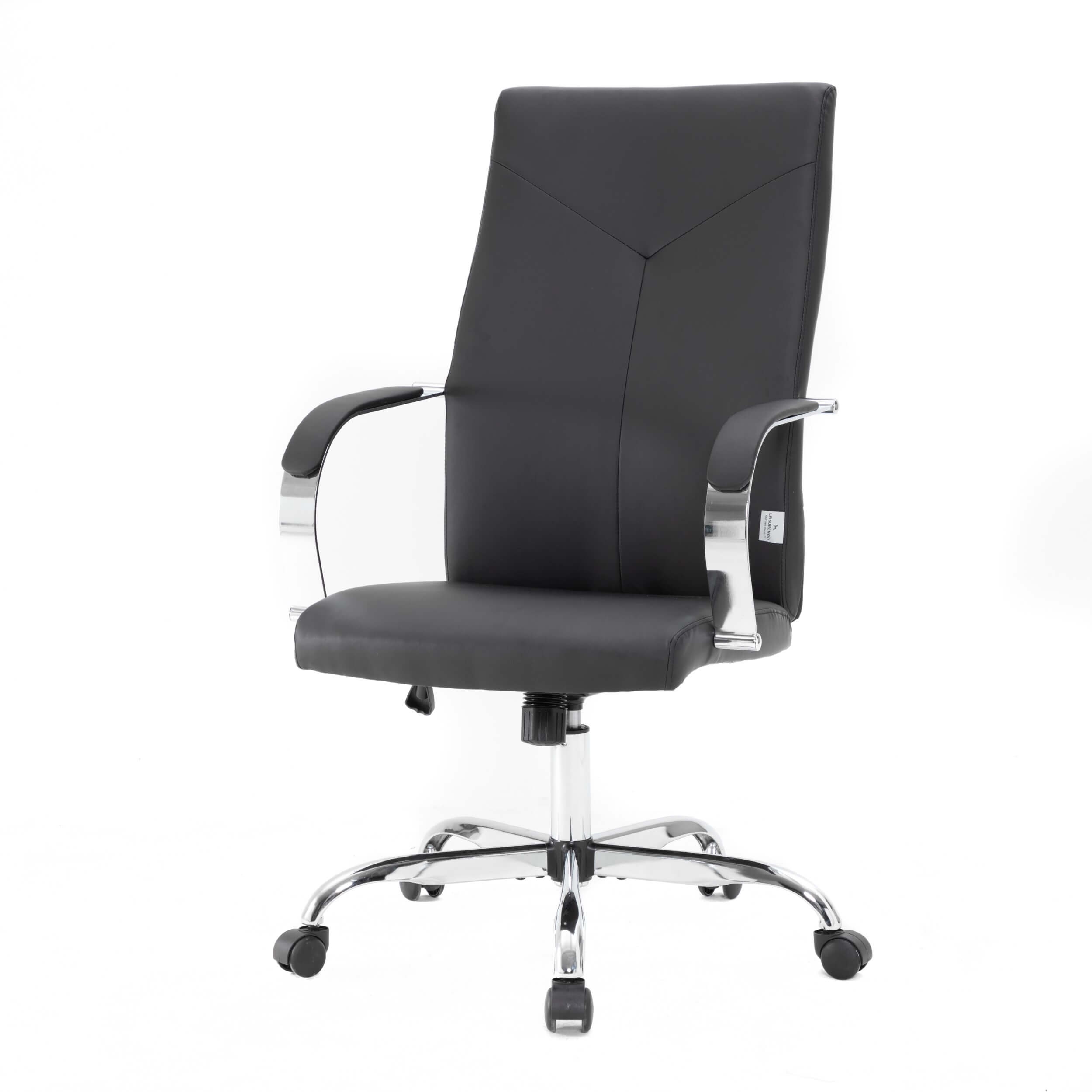 Sonora High-Back Tall Adjustable Height Swivel Leather Conference Office Chair