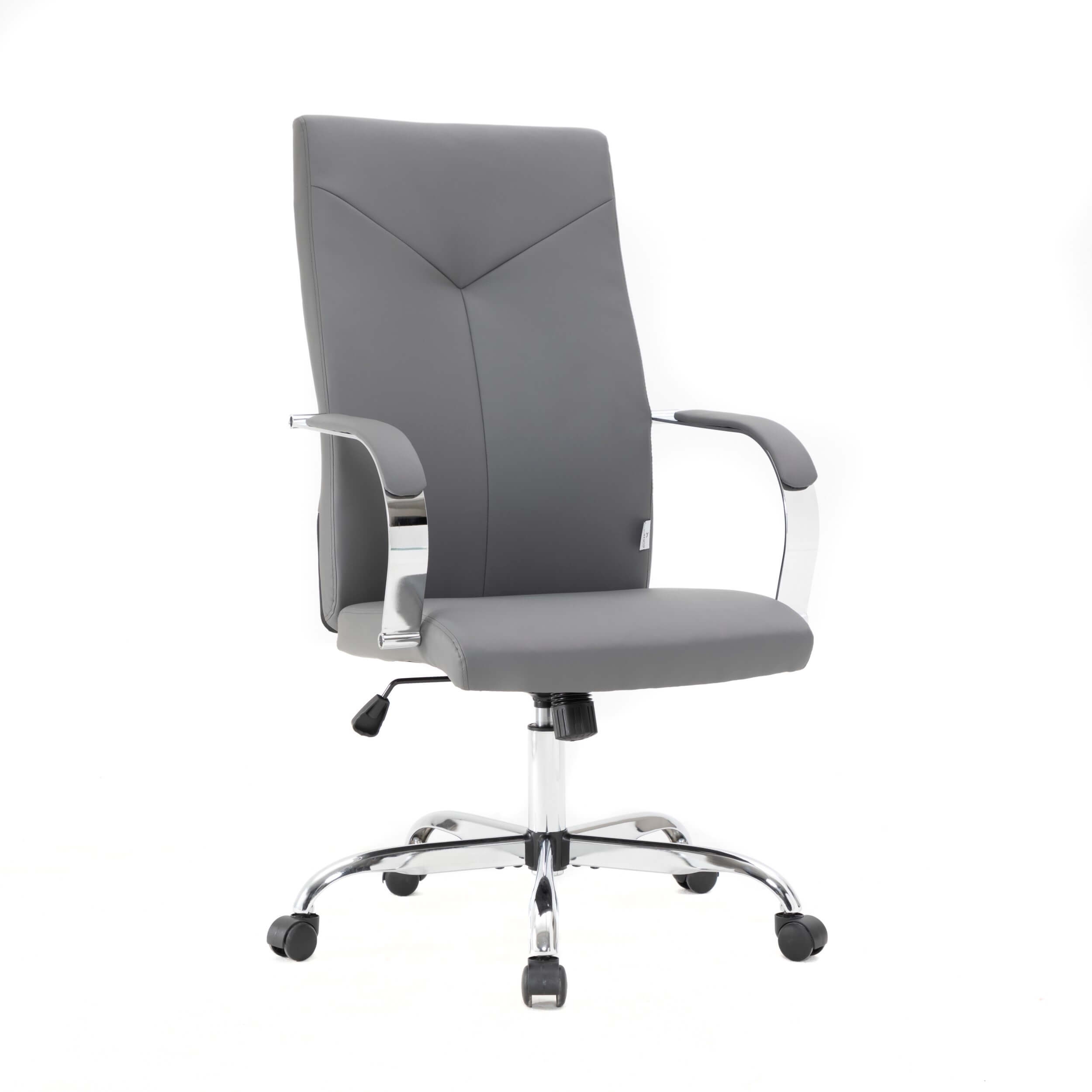 Sonora High-Back Tall Adjustable Height Swivel Leather Conference Office Chair
