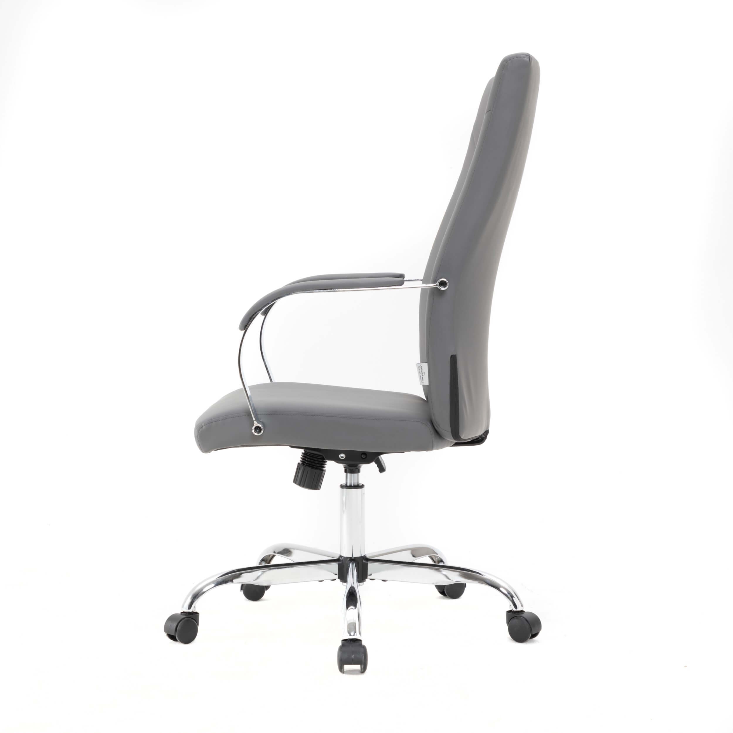 Sonora High-Back Tall Adjustable Height Swivel Leather Conference Office Chair