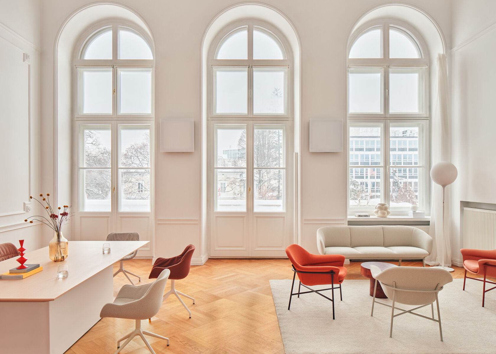 Grace 3-Seater Office Sofa