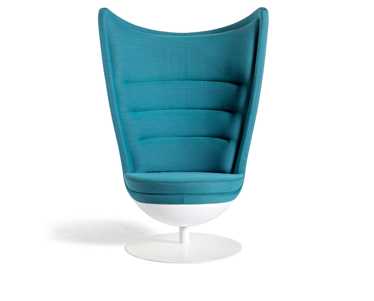 Badminton Lounge Office Swivel Soft Chair, Monocolor