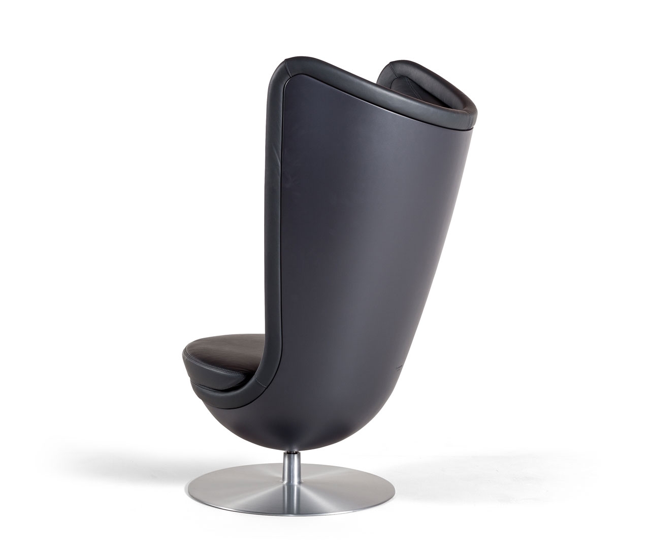 Badminton Lounge Office Swivel Soft Chair w/Polished Base