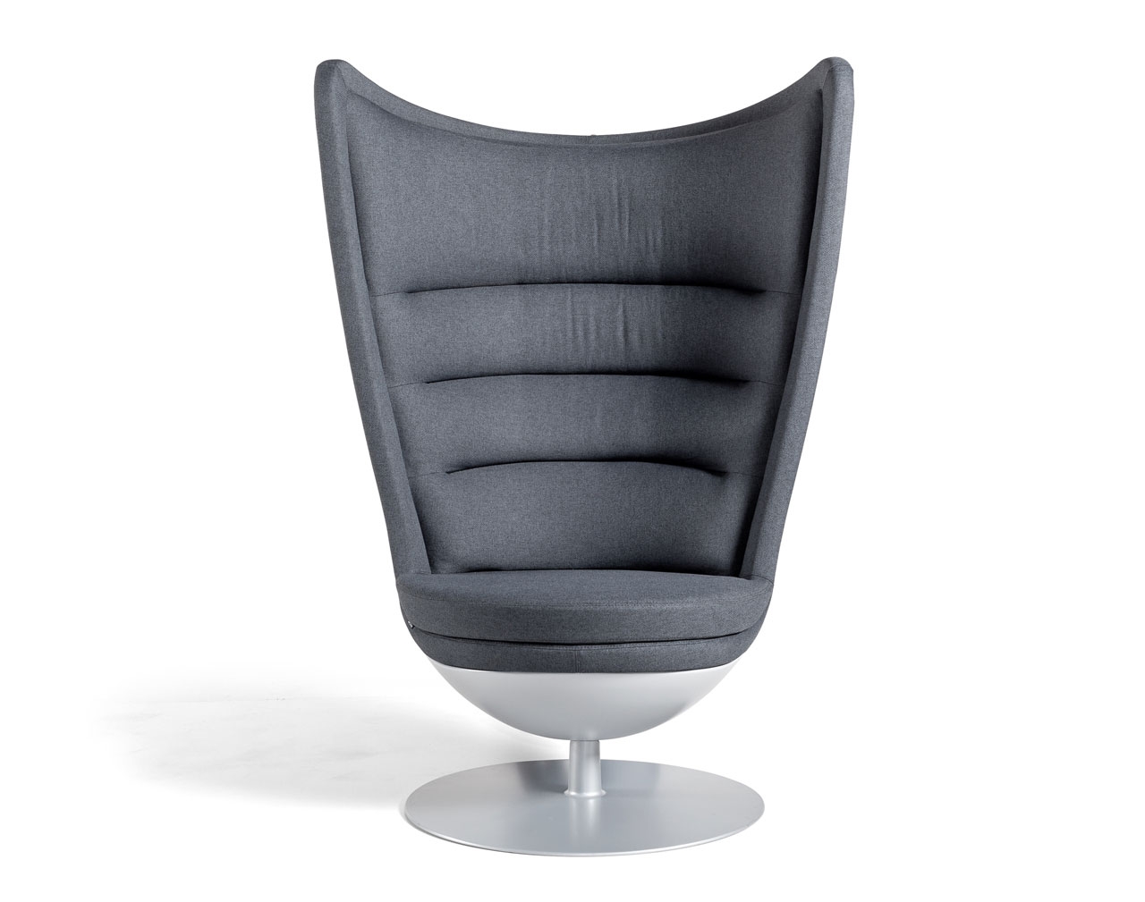 Badminton Lounge Office Swivel Soft Chair, Monocolor