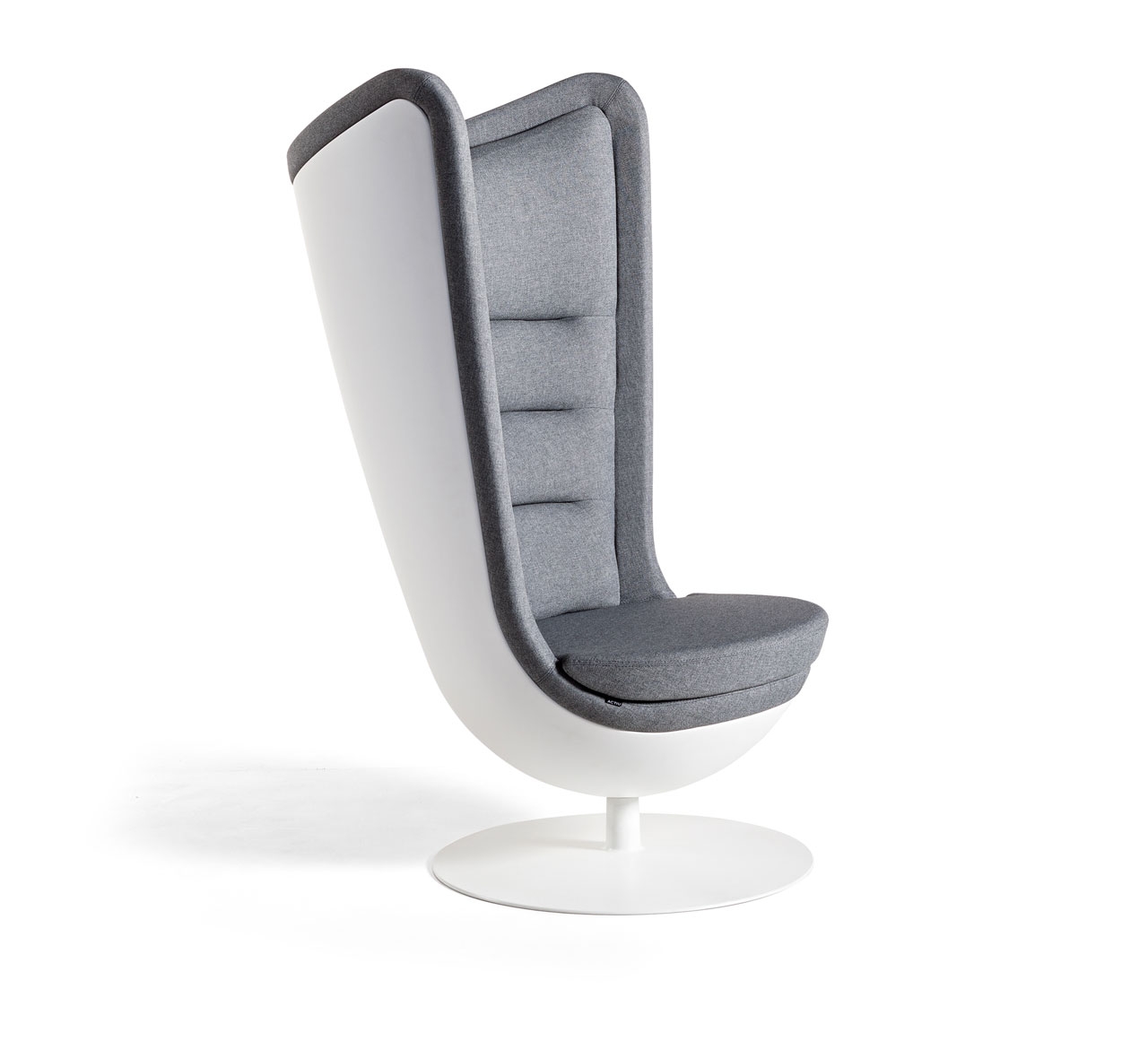 Badminton Lounge Office Swivel Soft Chair, Monocolor