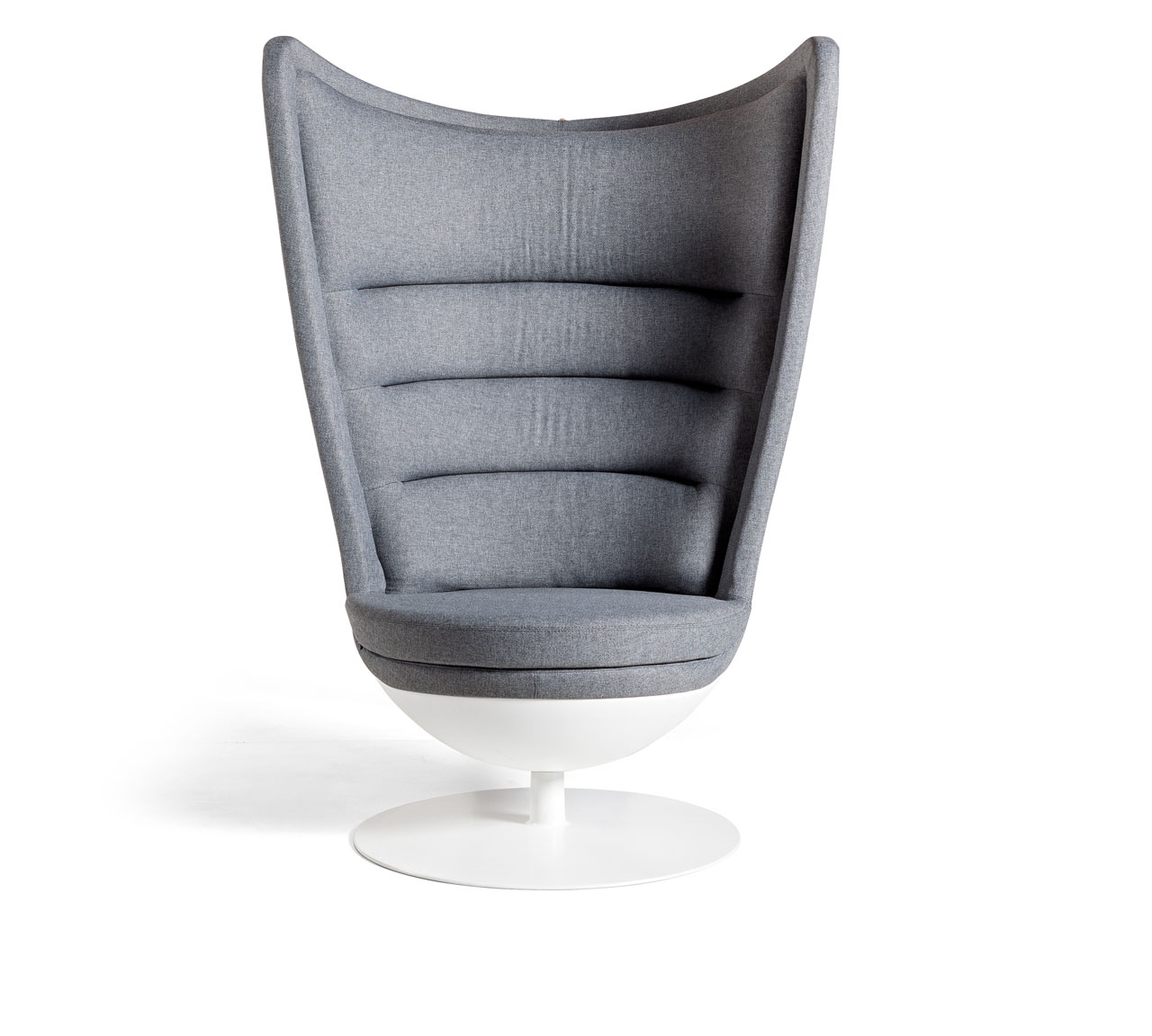Badminton Lounge Office Swivel Soft Chair, Monocolor