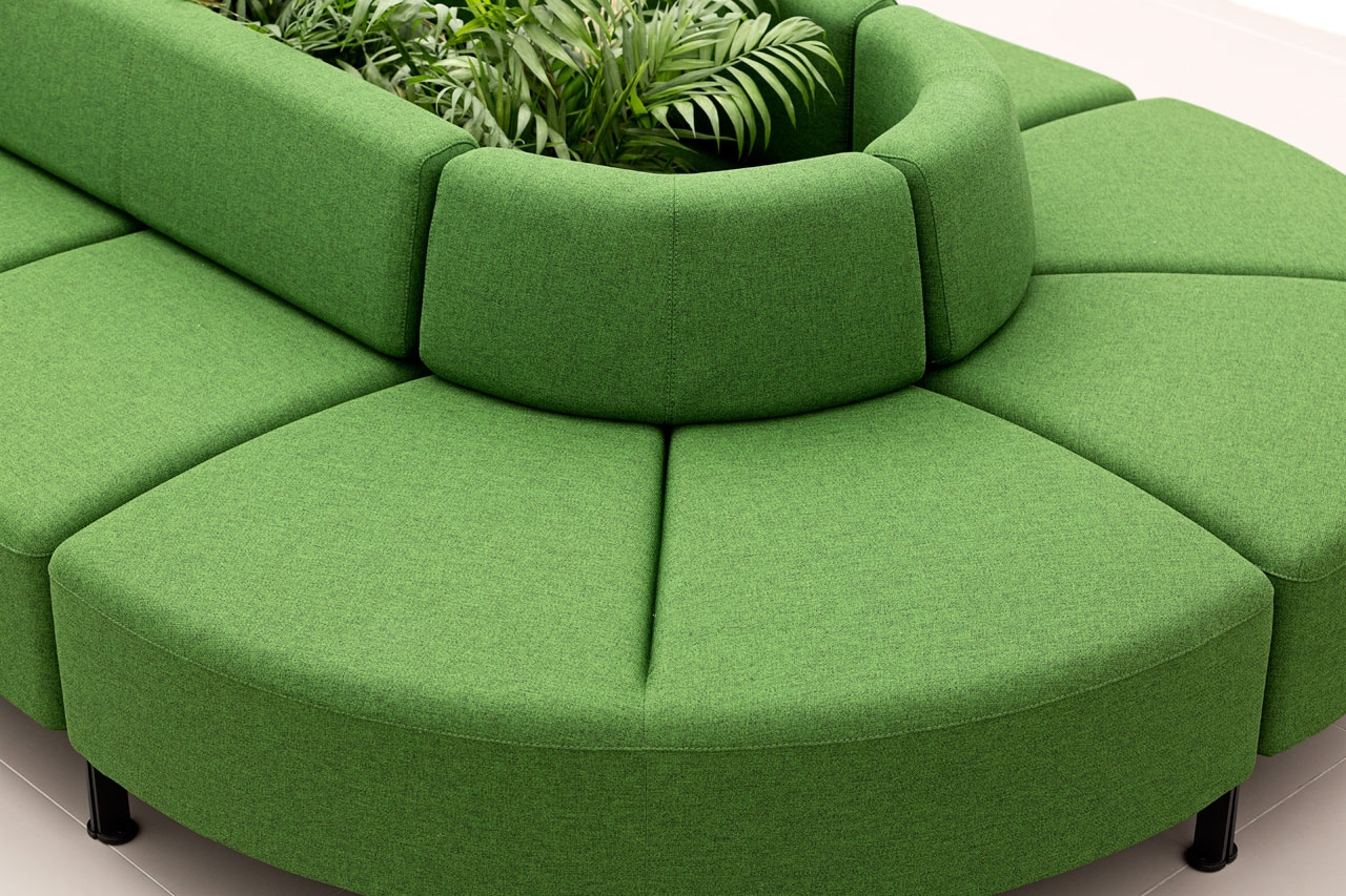 BEND Modular Office Sofa Offers Collaborative Sitting Possibilities