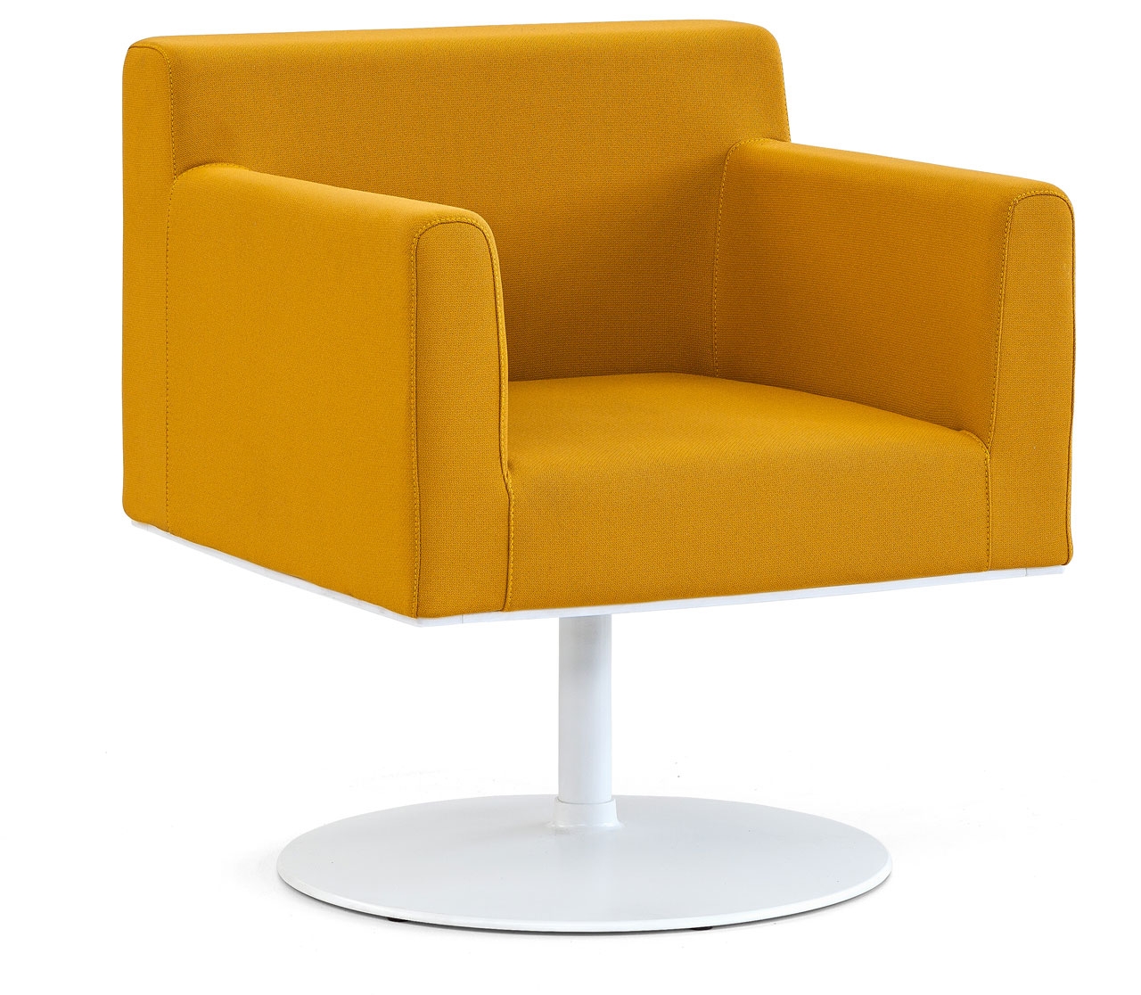 Design lounge chair A-Longo, swivel with automatic return