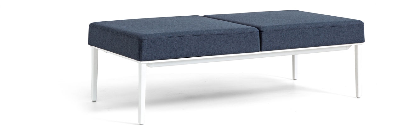 Modern Furniture Free Combination Fabric Long Bench Office Sofa