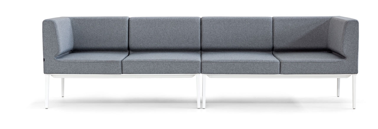 Longo Nomada Office Lounge Seating Sofa for 4 Persons