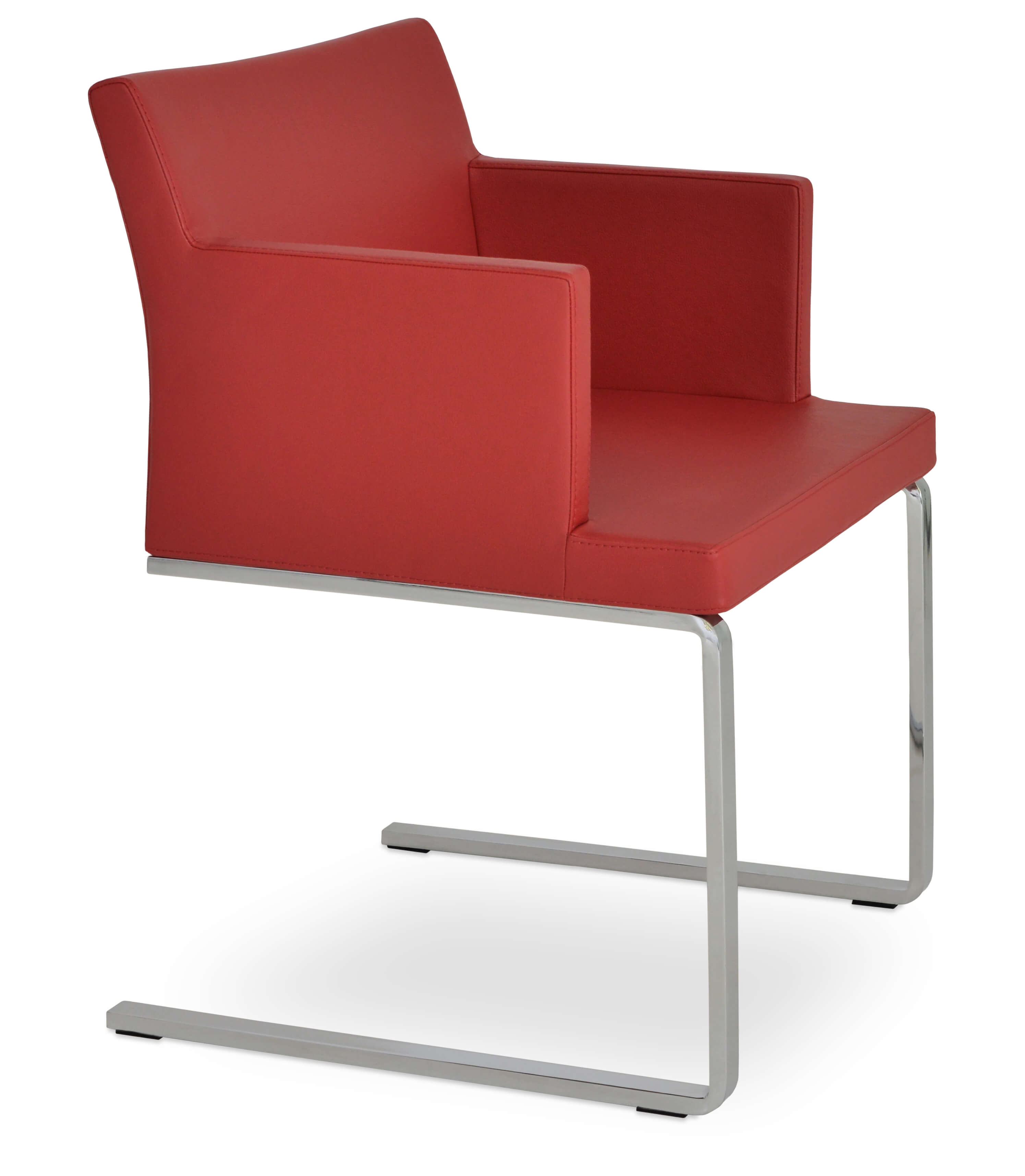 Soho Flat Metal Dining Armchair