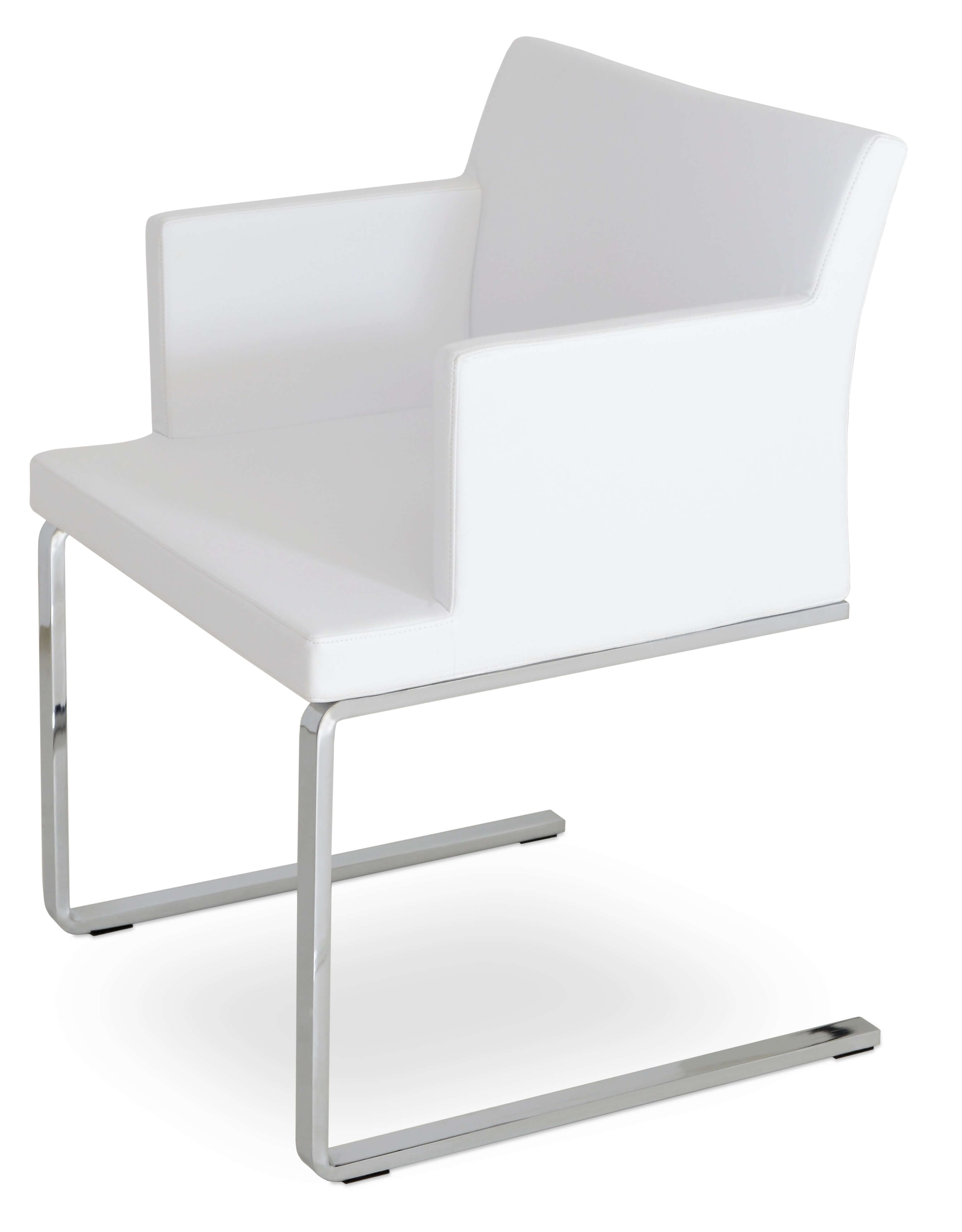 Soho Flat Metal Dining Armchair