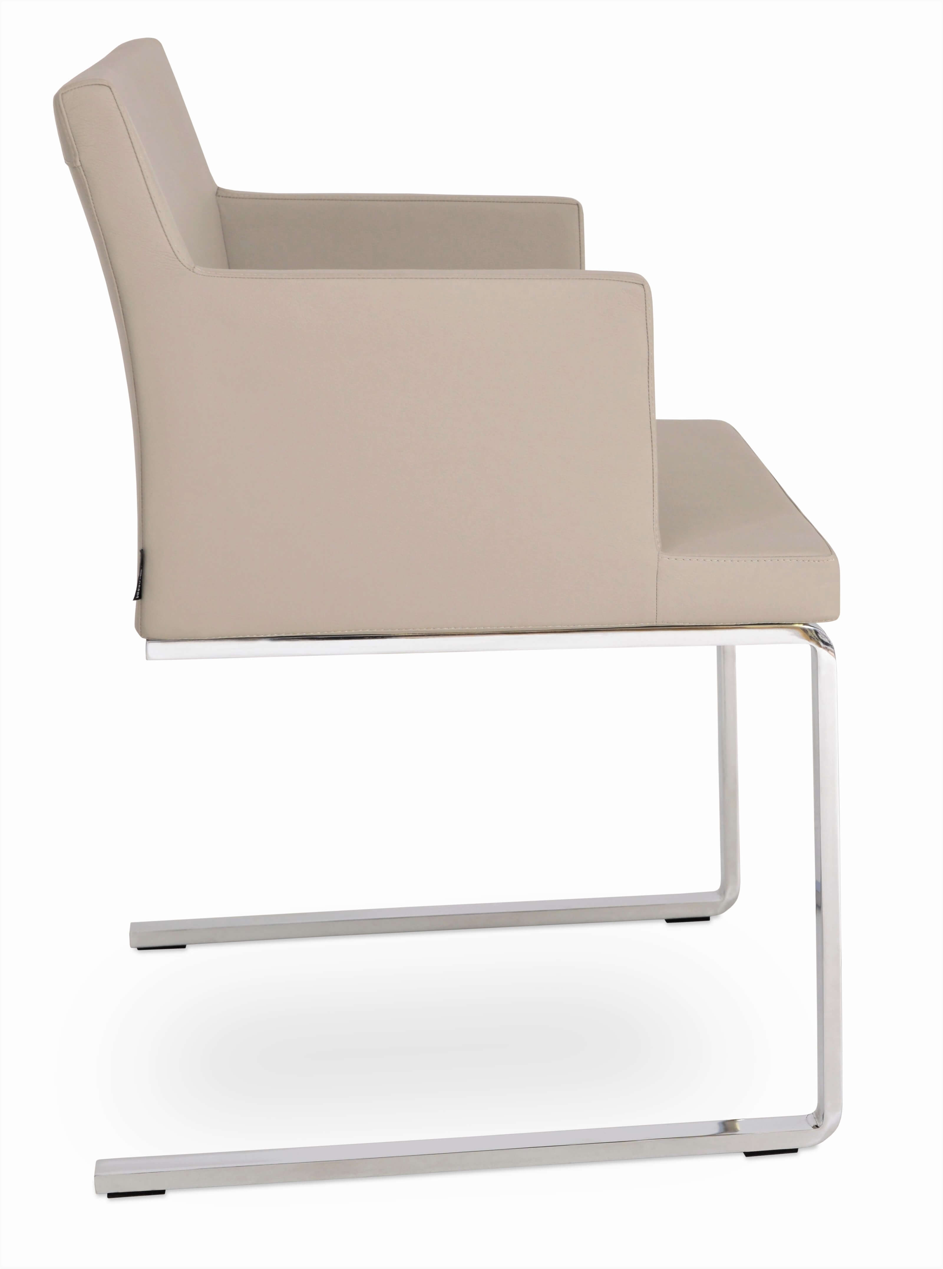 Soho Flat Metal Dining Armchair