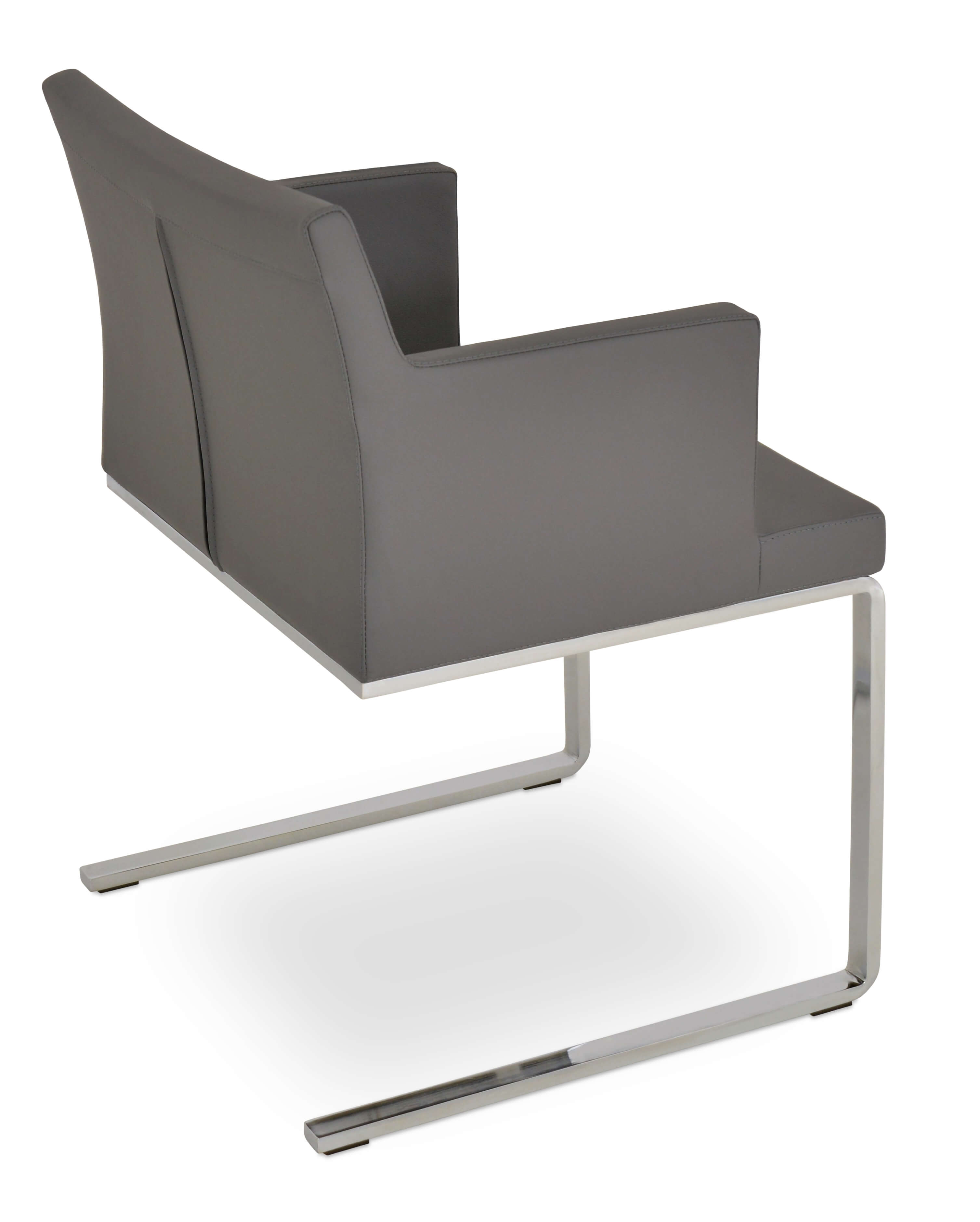 Soho Flat Metal Dining Armchair
