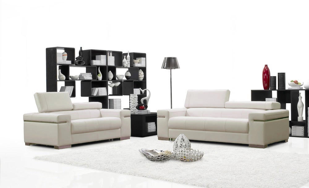 Soho Leather Living Room Set