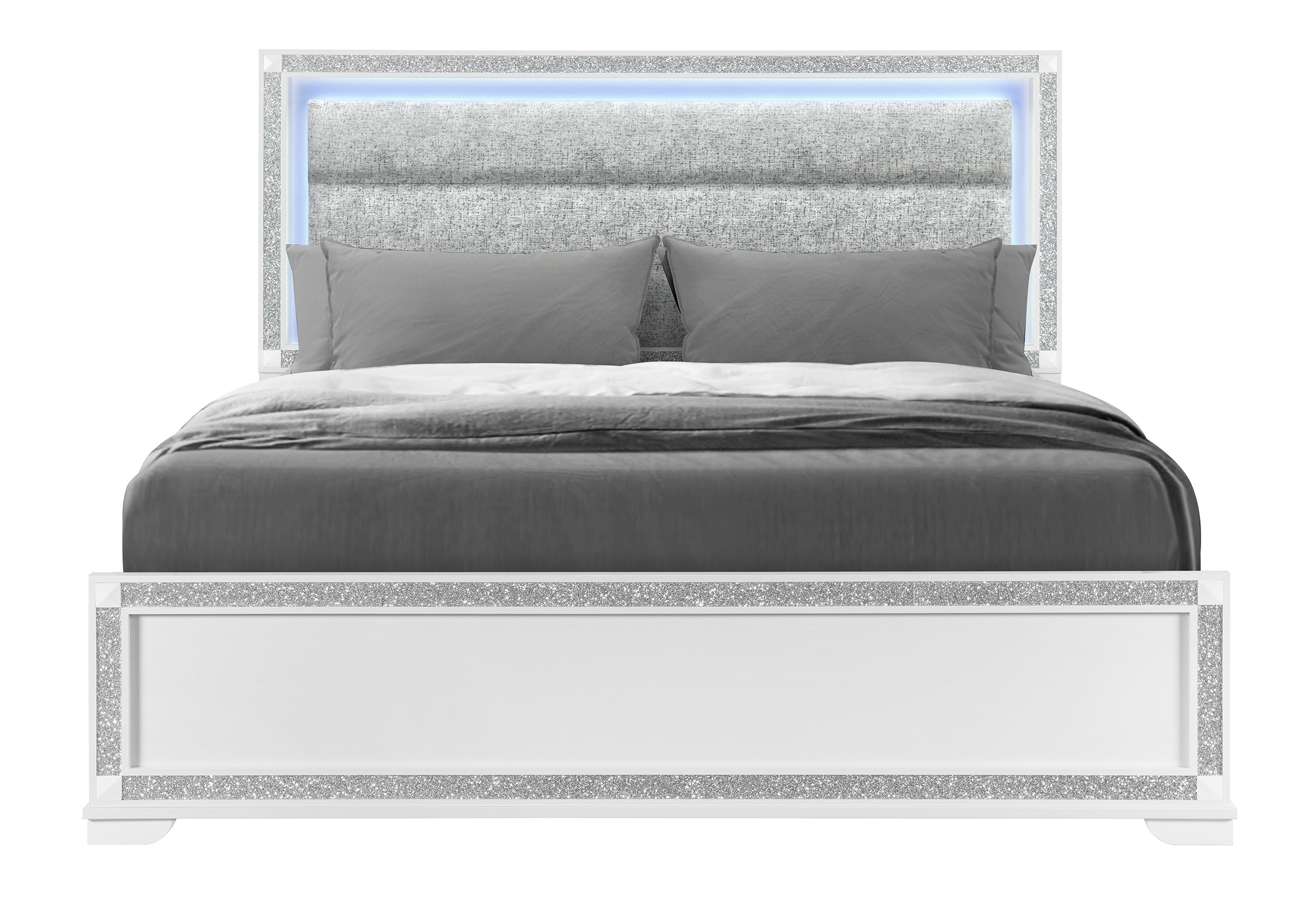 Soleil Panel Bedroom Set with LED