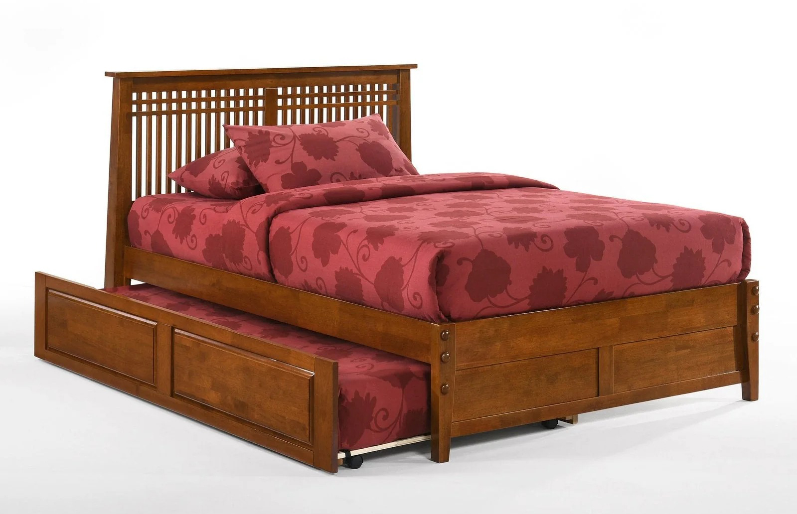 Spices Solstice Wood K-Series High/Low Platform Bed, Full Size