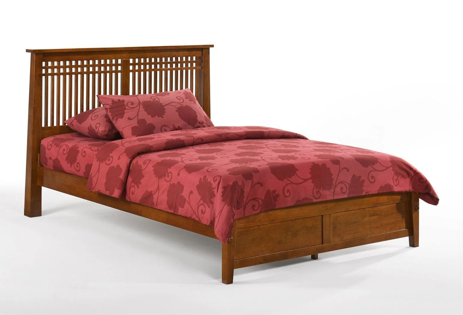 Spices Solstice Wood K-Series High/Low Platform Bed, King Size