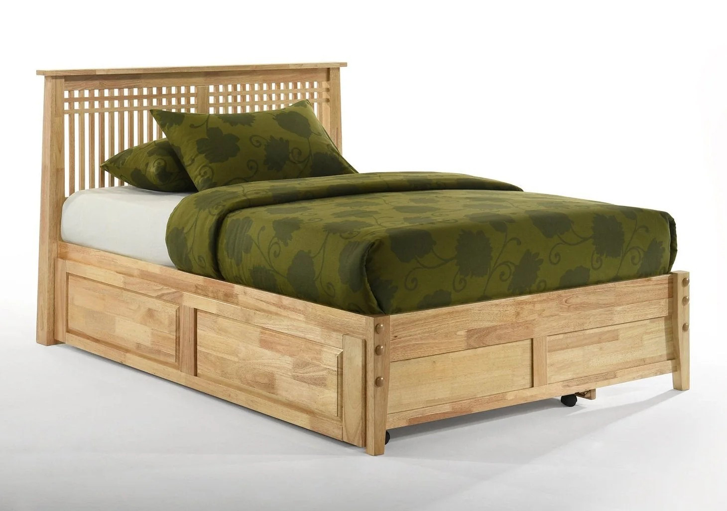 Spices Solstice Wood K-Series High/Low Platform Bed, Full Size