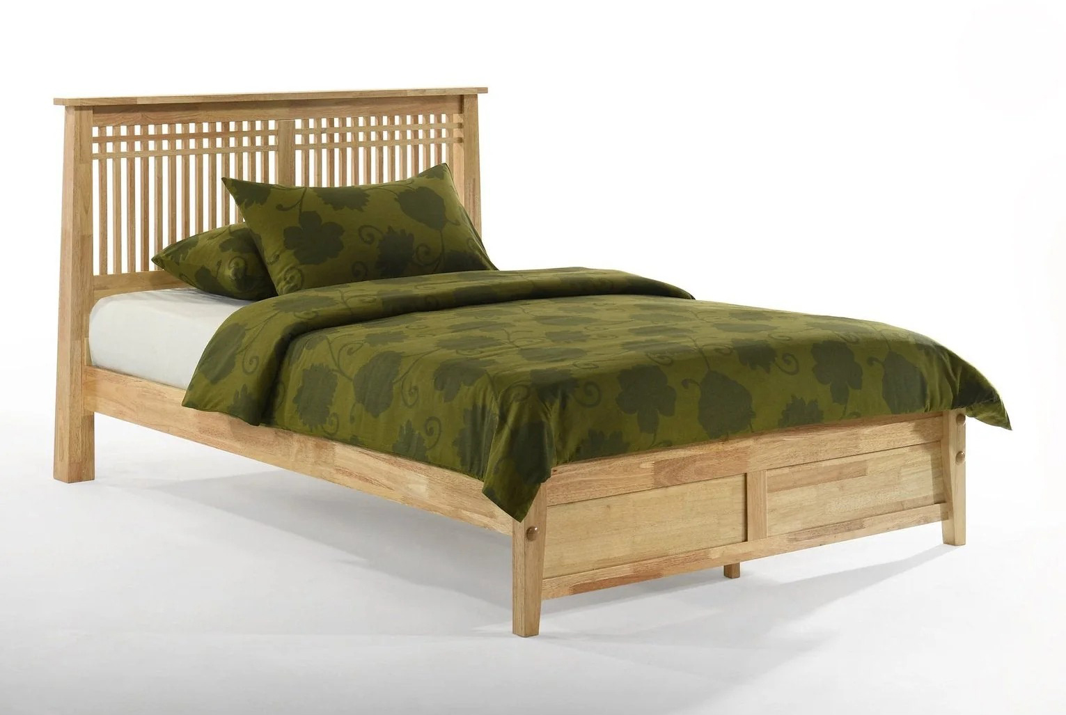 Spices Solstice Wood K-Series High/Low Platform Bed, California King Size