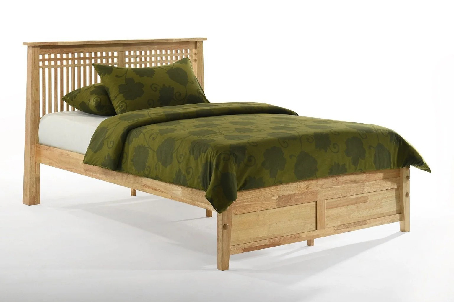 Spices Solstice Wood K-Series High/Low Platform Bed, Full Size